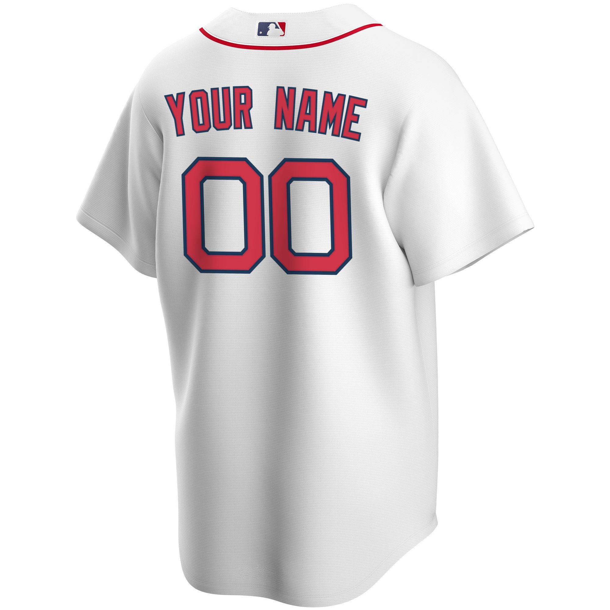 Boston Red SoxHome Replica Custom Jersey - White