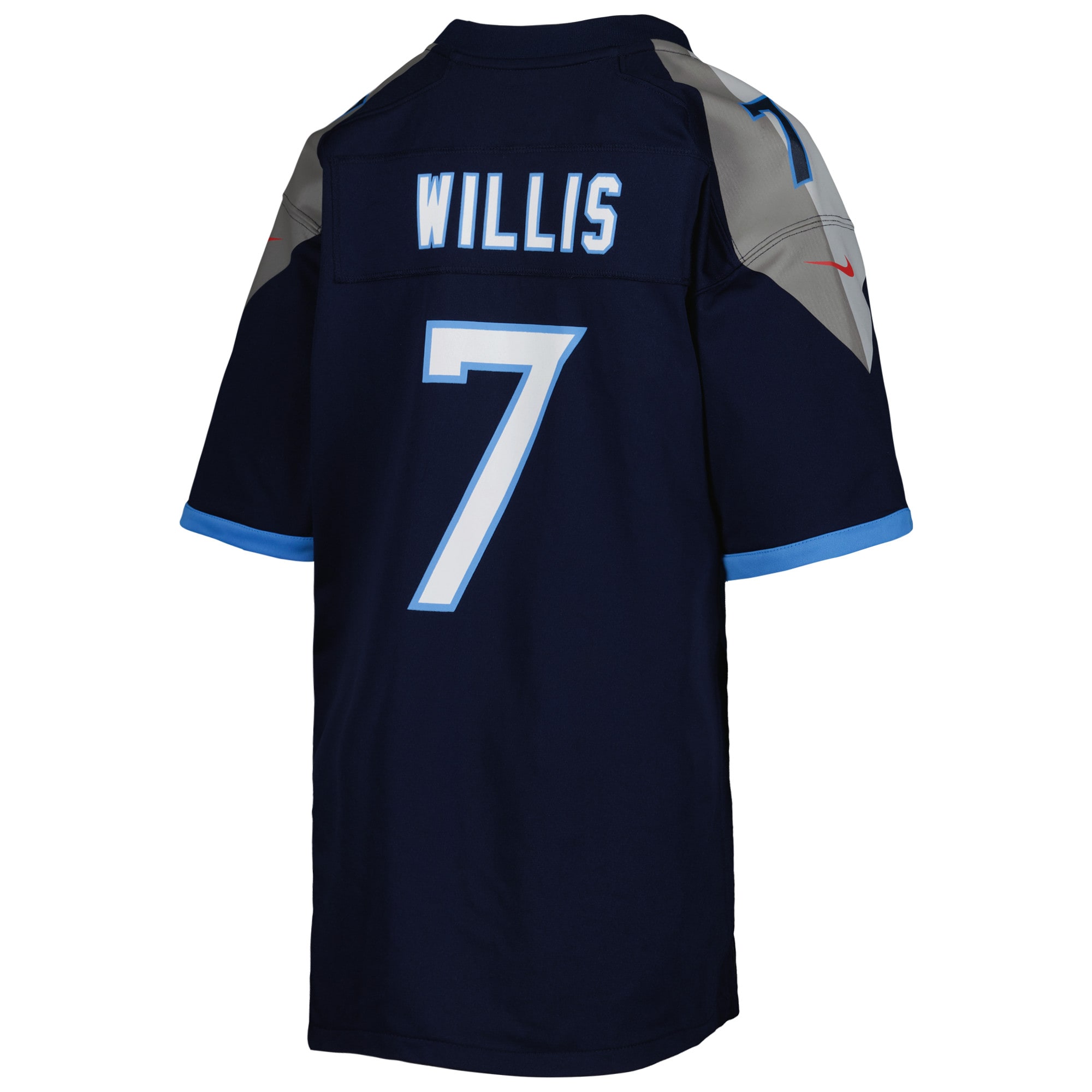 Malik Willis Tennessee TitansYouth Game Jersey - Navy