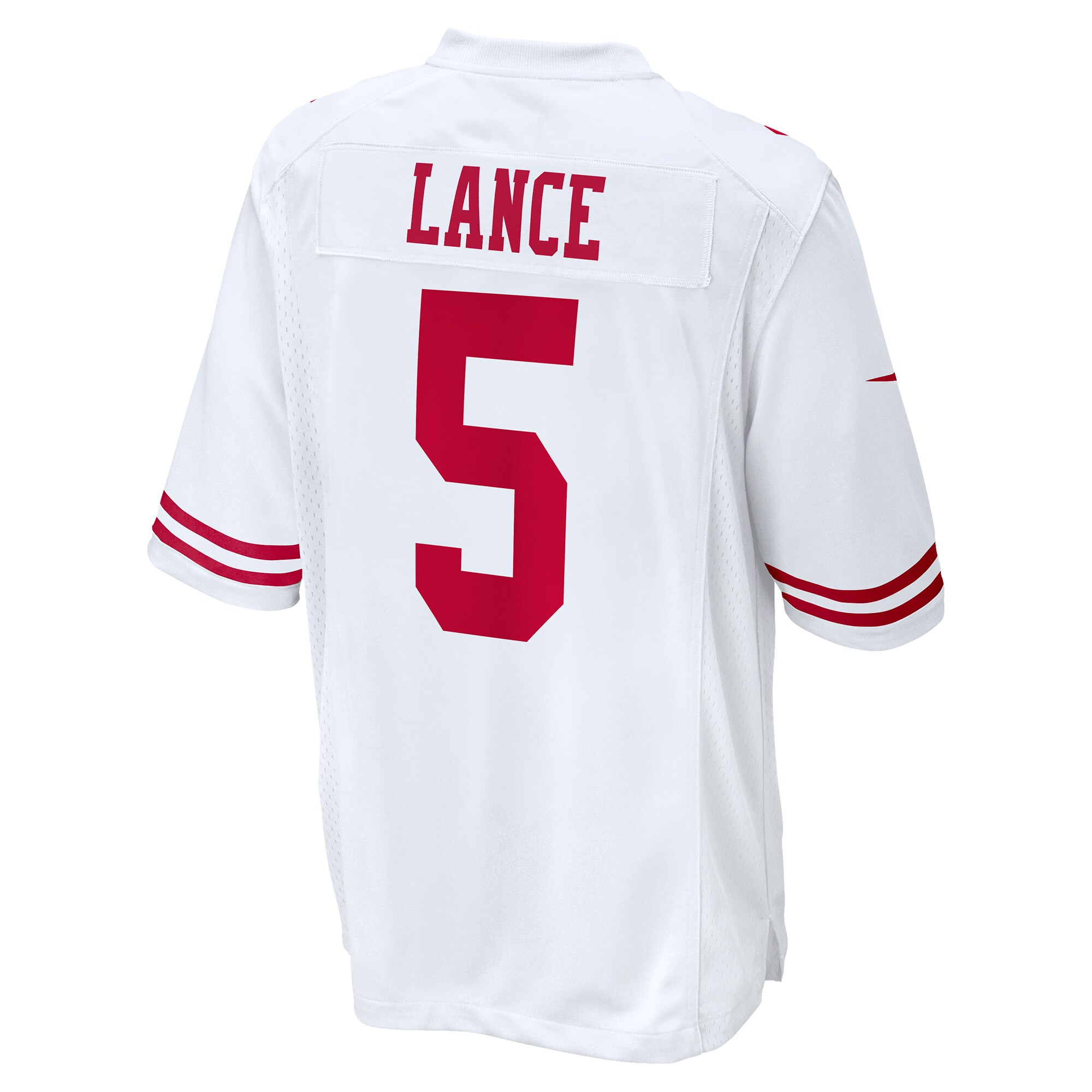 Trey Lance San Francisco 49ersGame Jersey - White