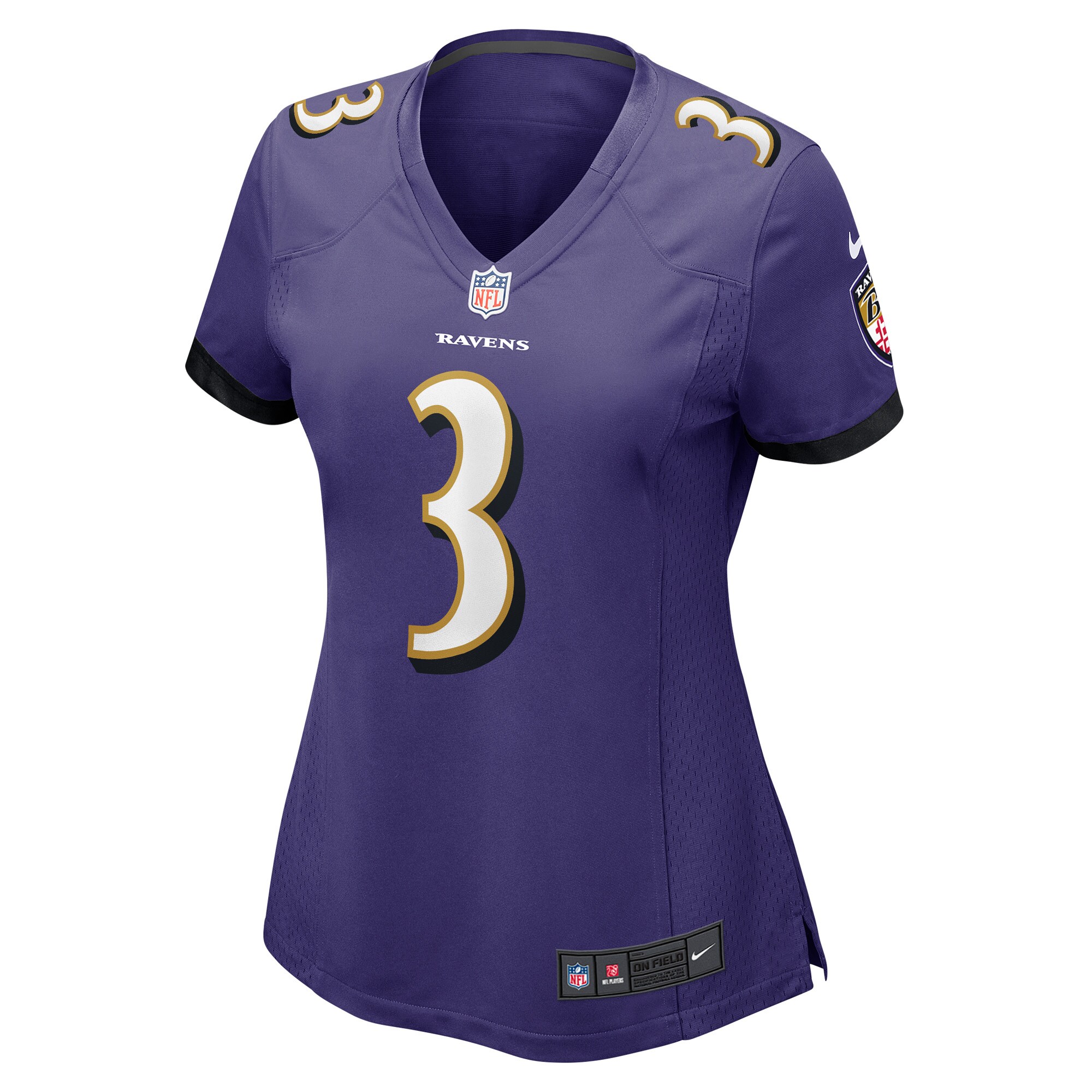 James Proche II Baltimore Ravens Women's Team Game Player Jersey - Purple