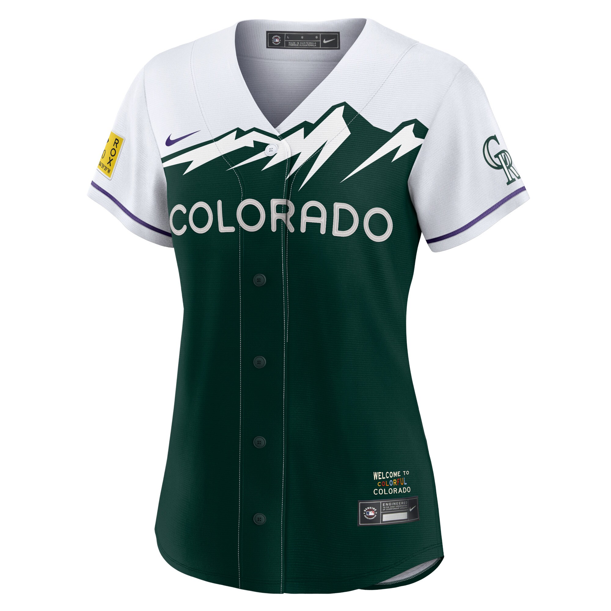 Charlie Blackmon Colorado Rockies Women's 2022 City Connect Replica Player Jersey - Green