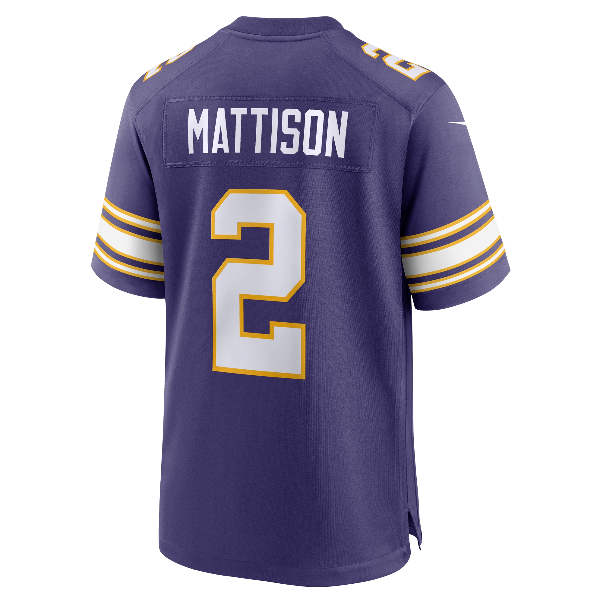 Alexander Mattison Minnesota VikingsClassic Player Game Jersey - Purple