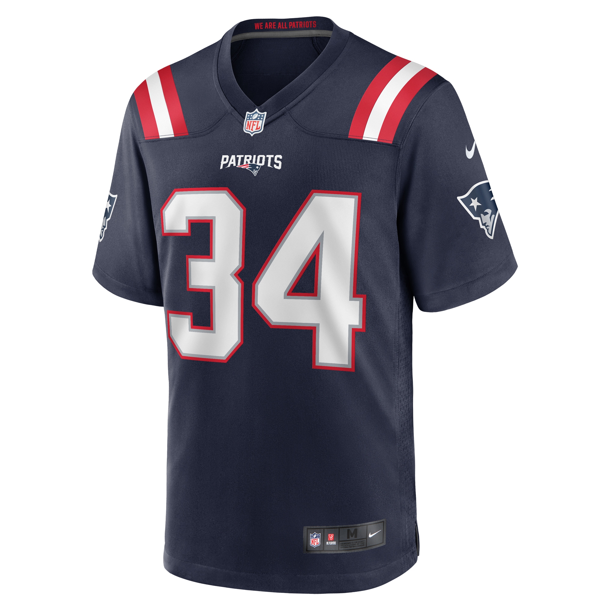 Quandre Mosely New England PatriotsHome Game Player Jersey - Navy