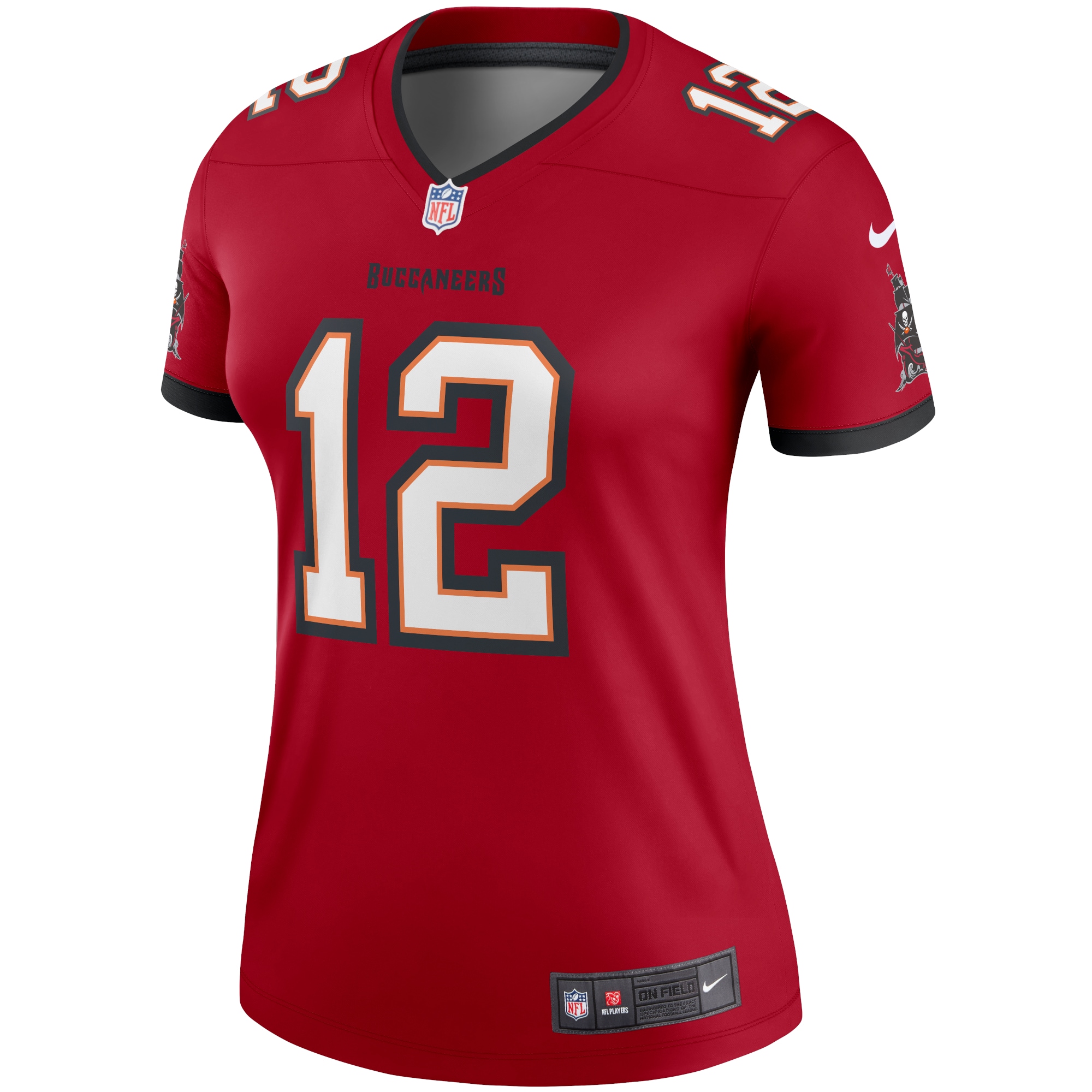 Tom Brady Tampa Bay Buccaneers Women's Legend Jersey - Red