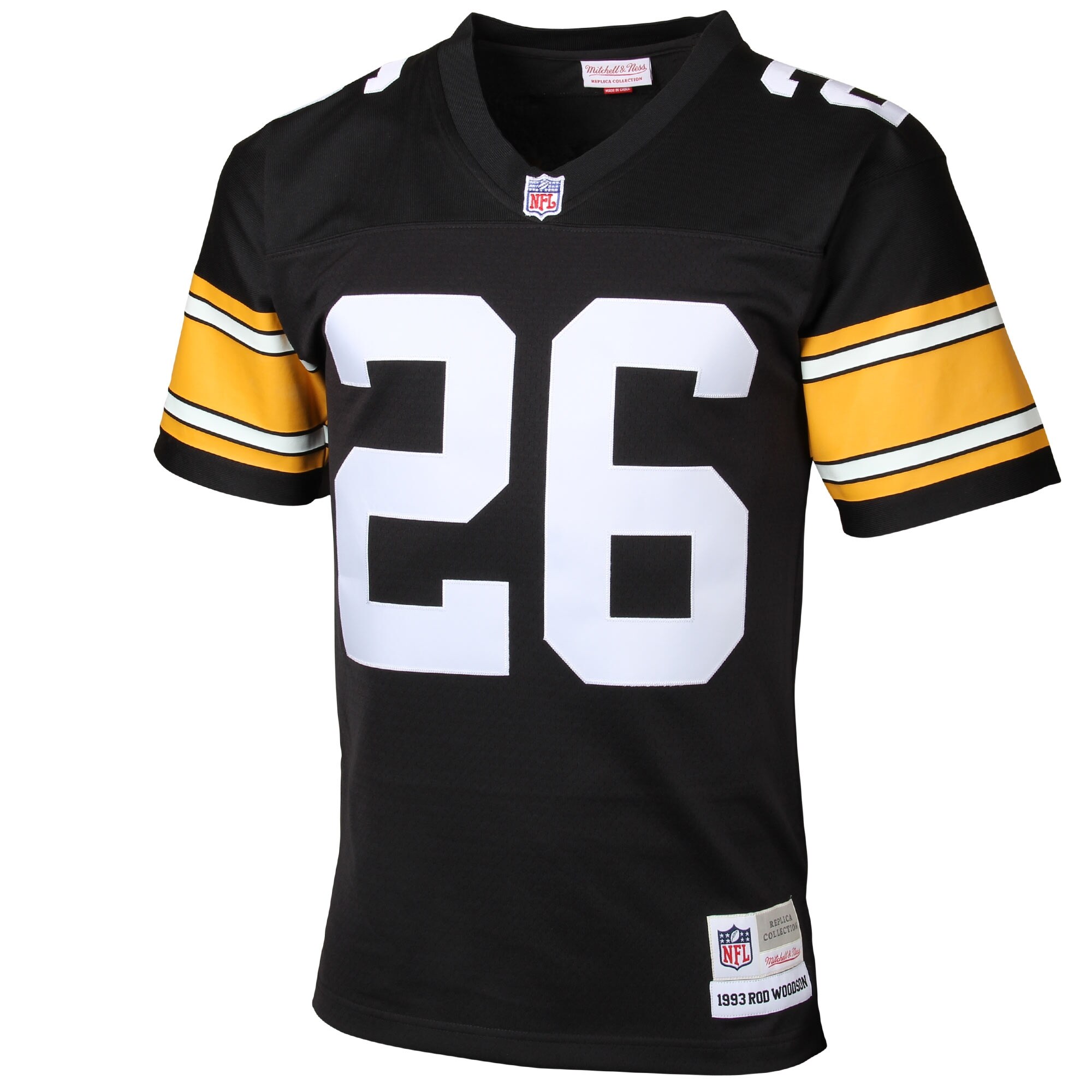 Rod Woodson Pittsburgh Steelers Mitchell & Ness Retired Player Legacy Replica Jersey - Black