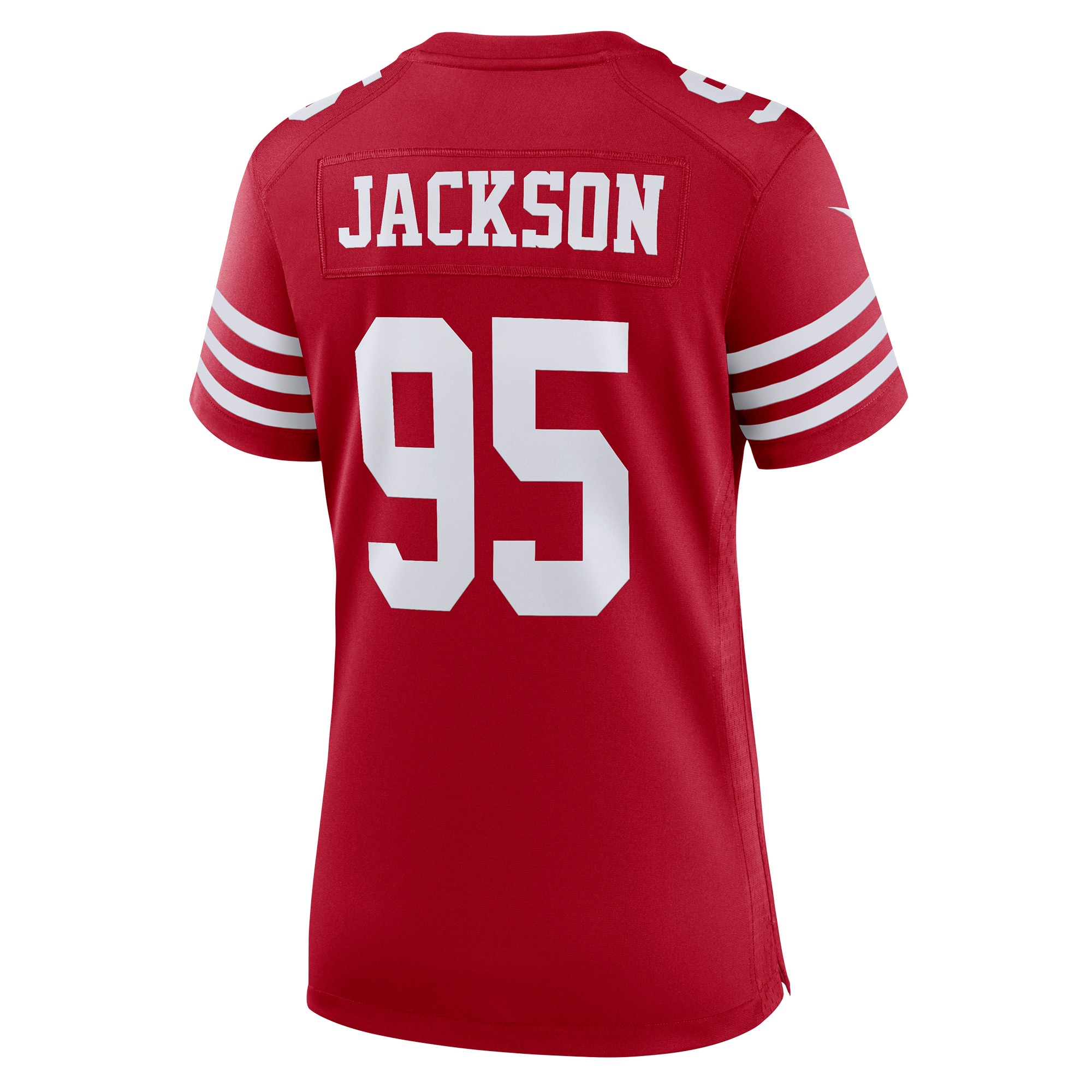 Drake Jackson San Francisco 49ers Women's Game Player Jersey - Scarlet