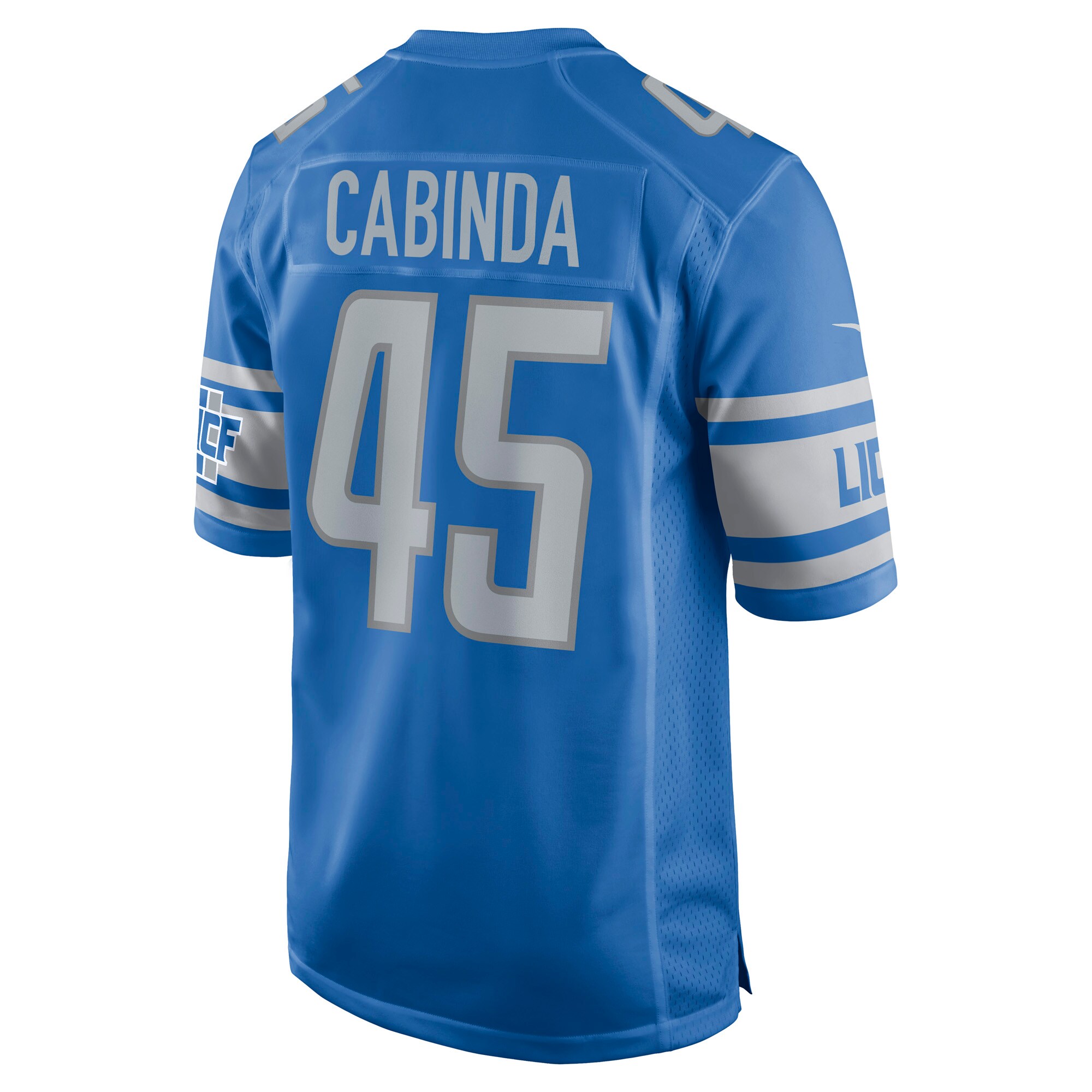 Jason Cabinda Detroit LionsGame Player Jersey - Blue