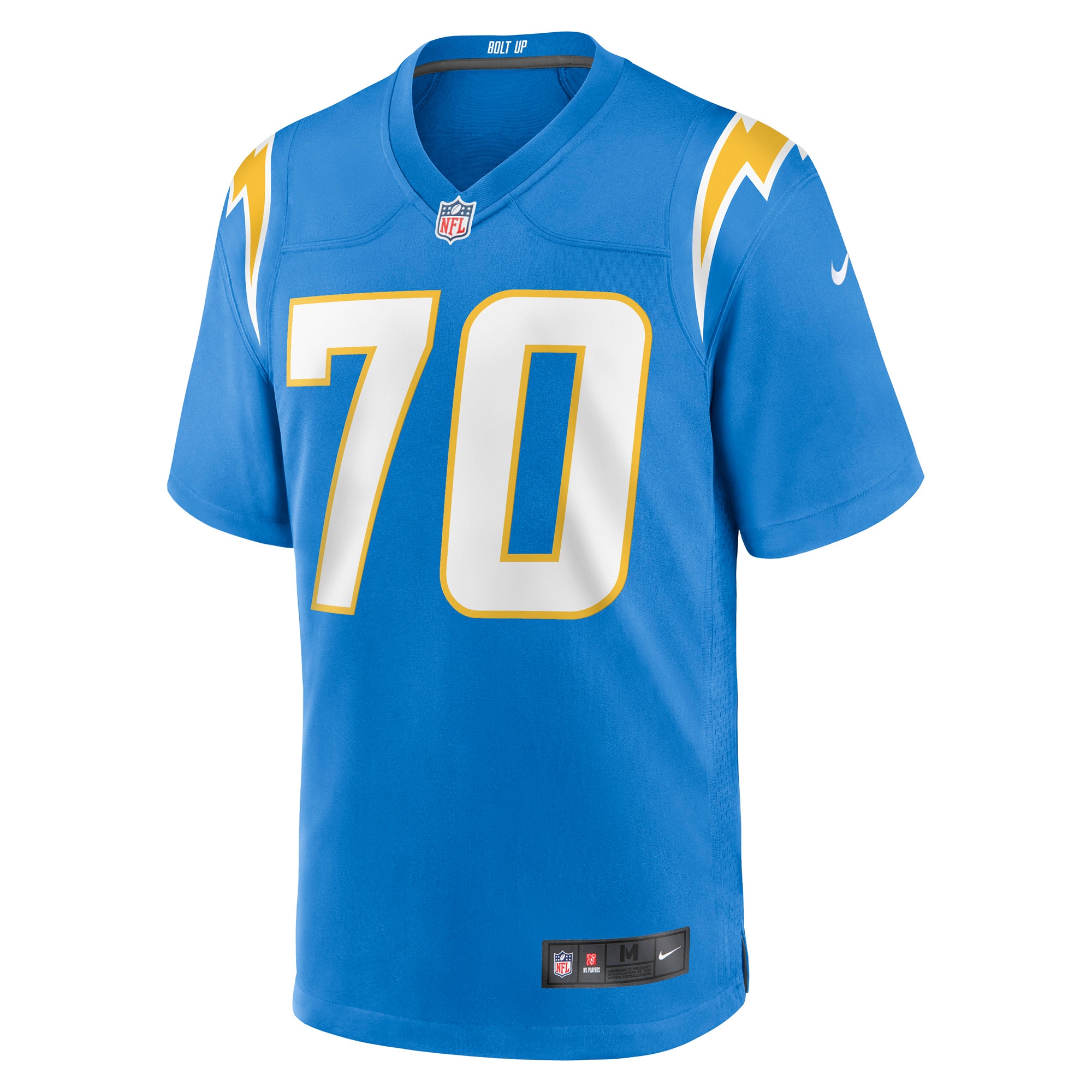 Rashawn Slater Los Angeles ChargersGame Jersey - Powder Blue