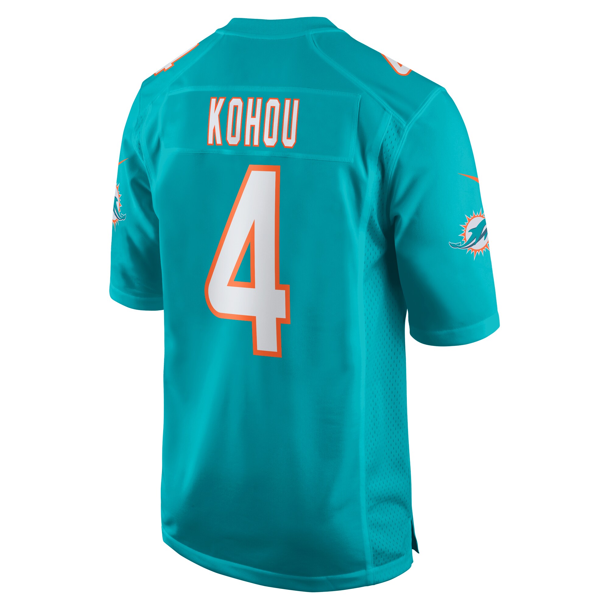 Kader Kohou Miami DolphinsGame Player Jersey - Aqua