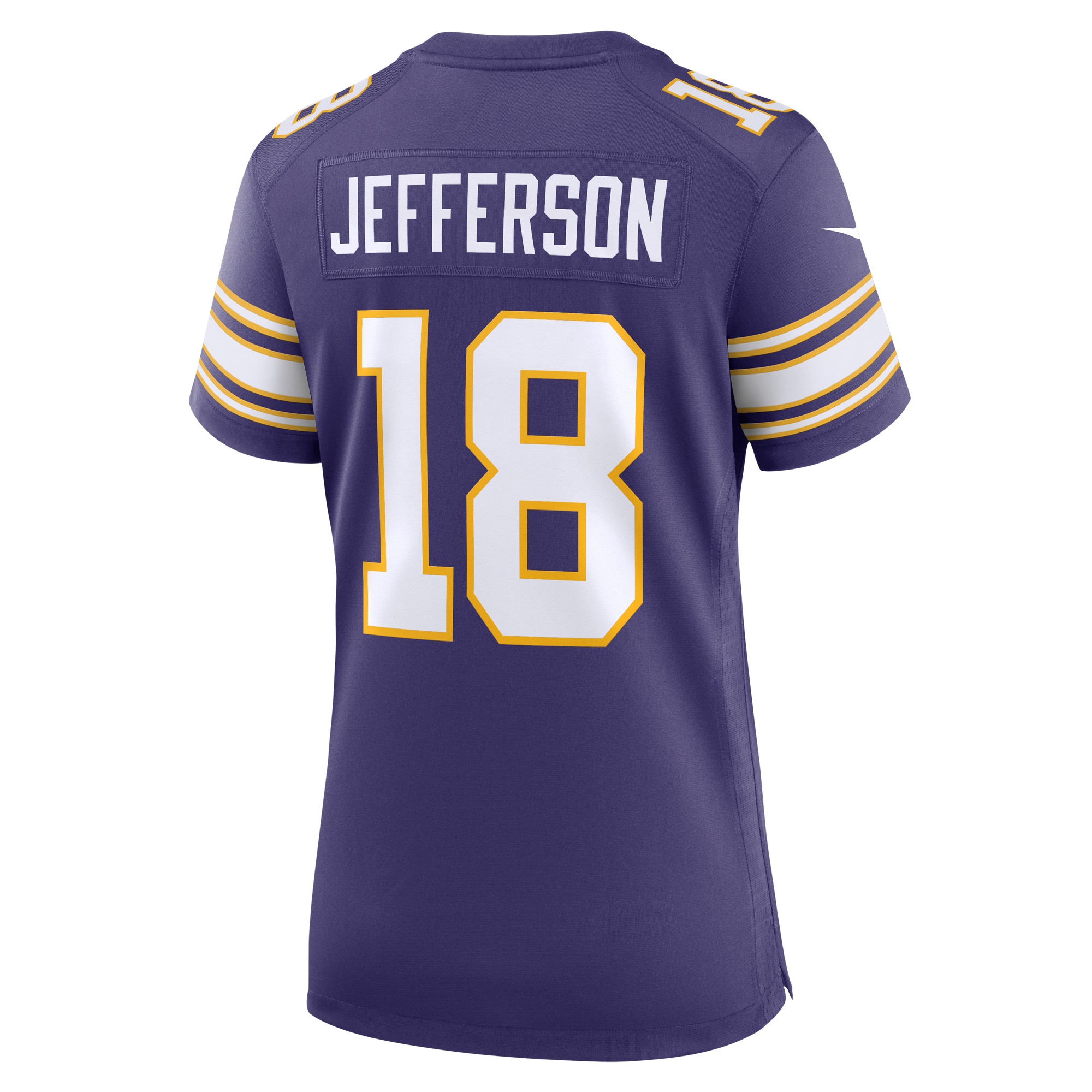 Justin Jefferson Minnesota Vikings Women's Classic Player Game Jersey - Purple