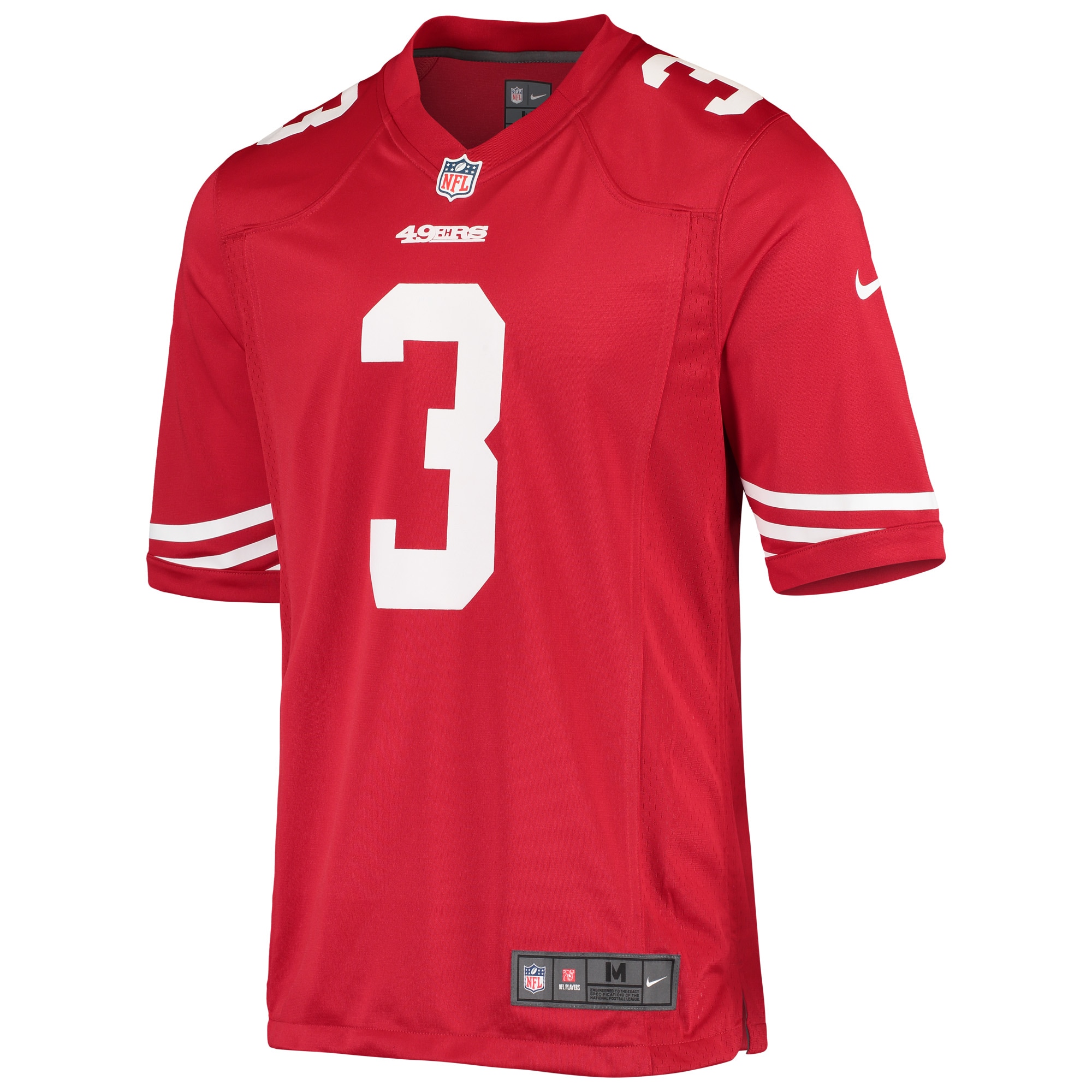 C.J. Beathard San Francisco 49ersGame Player Jersey - Scarlet