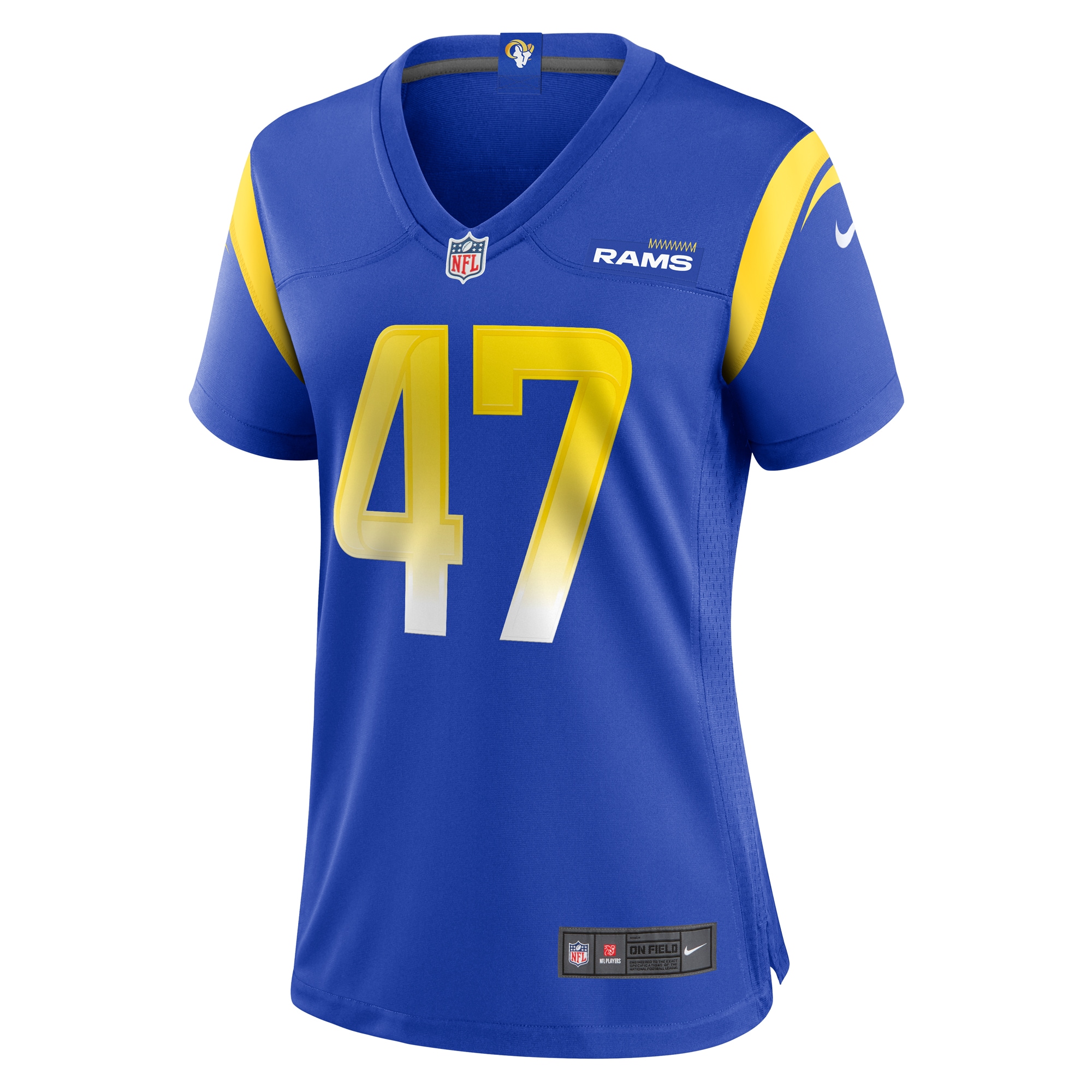Alex Ward Los Angeles Rams Women's Home Game Jersey - Royal