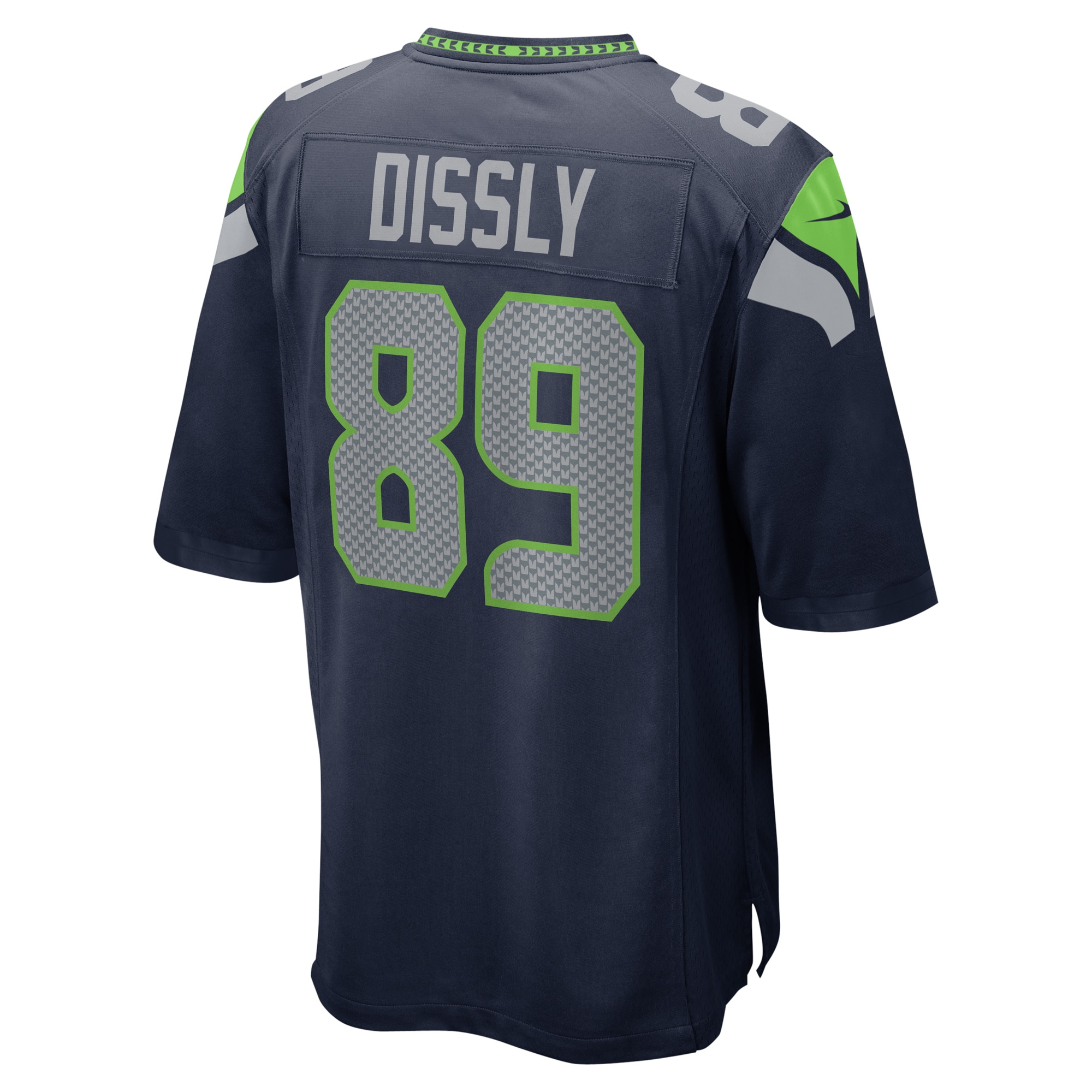Will Dissly Seattle SeahawksGame Jersey - College Navy