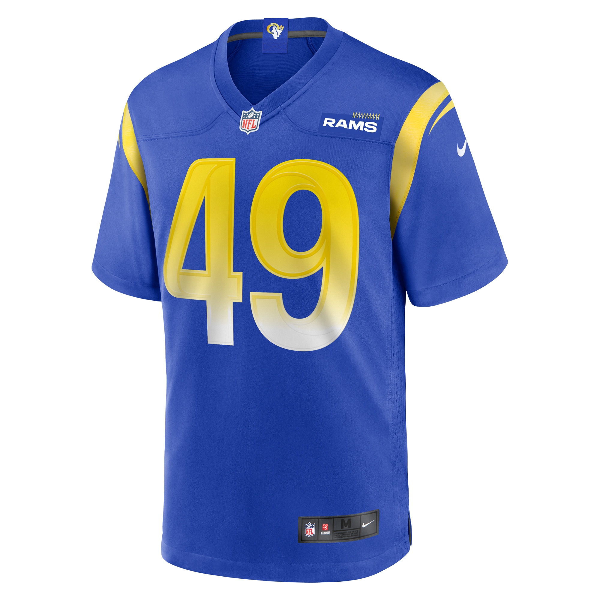 Roger Carter Jr. Los Angeles RamsGame Player Jersey - Royal