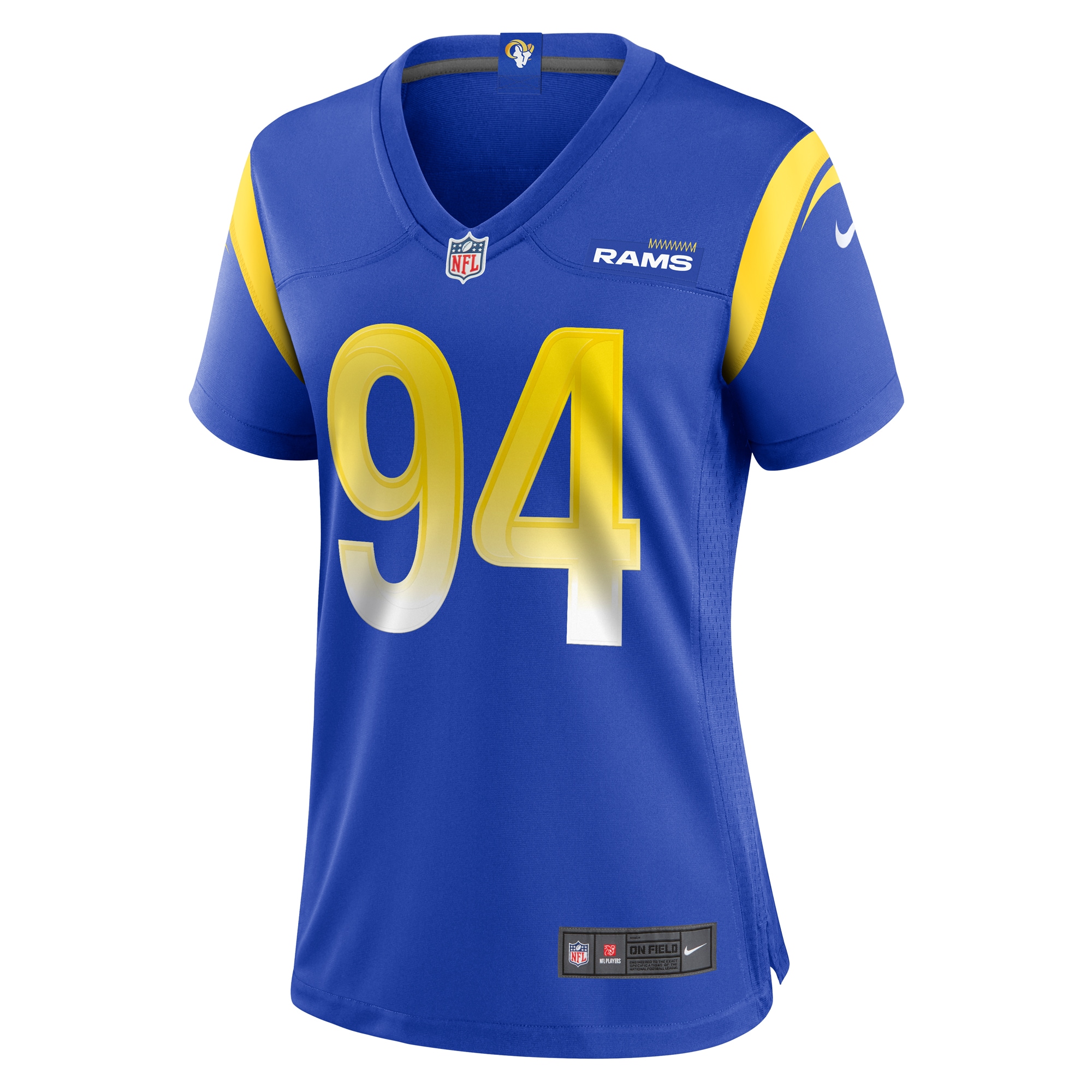 Desjuan Johnson Los Angeles Rams Women's Home Game Jersey - Royal
