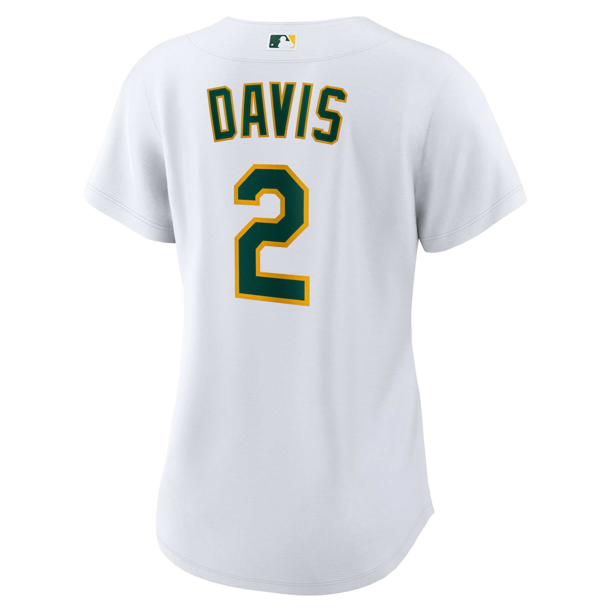 Khris Davis Oakland Athletics Women's Home Replica Player Jersey - White