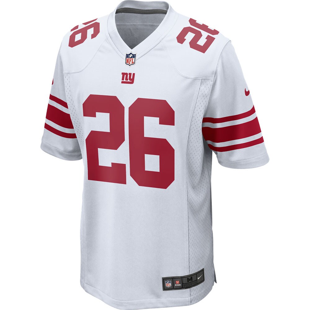 Saquon Barkley New York GiantsGame Jersey - White