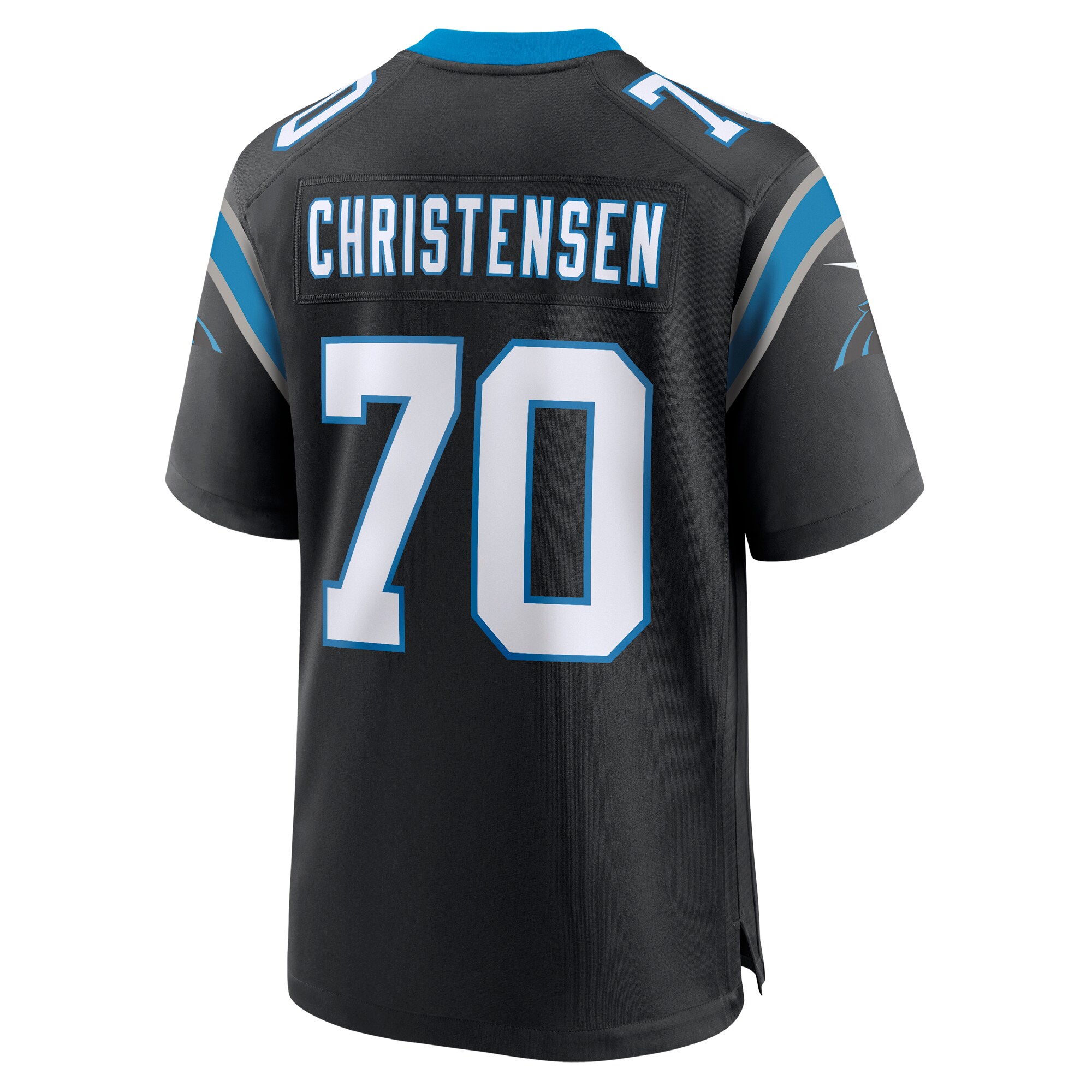 Brady Christensen Carolina PanthersTeam Game Jersey - Black