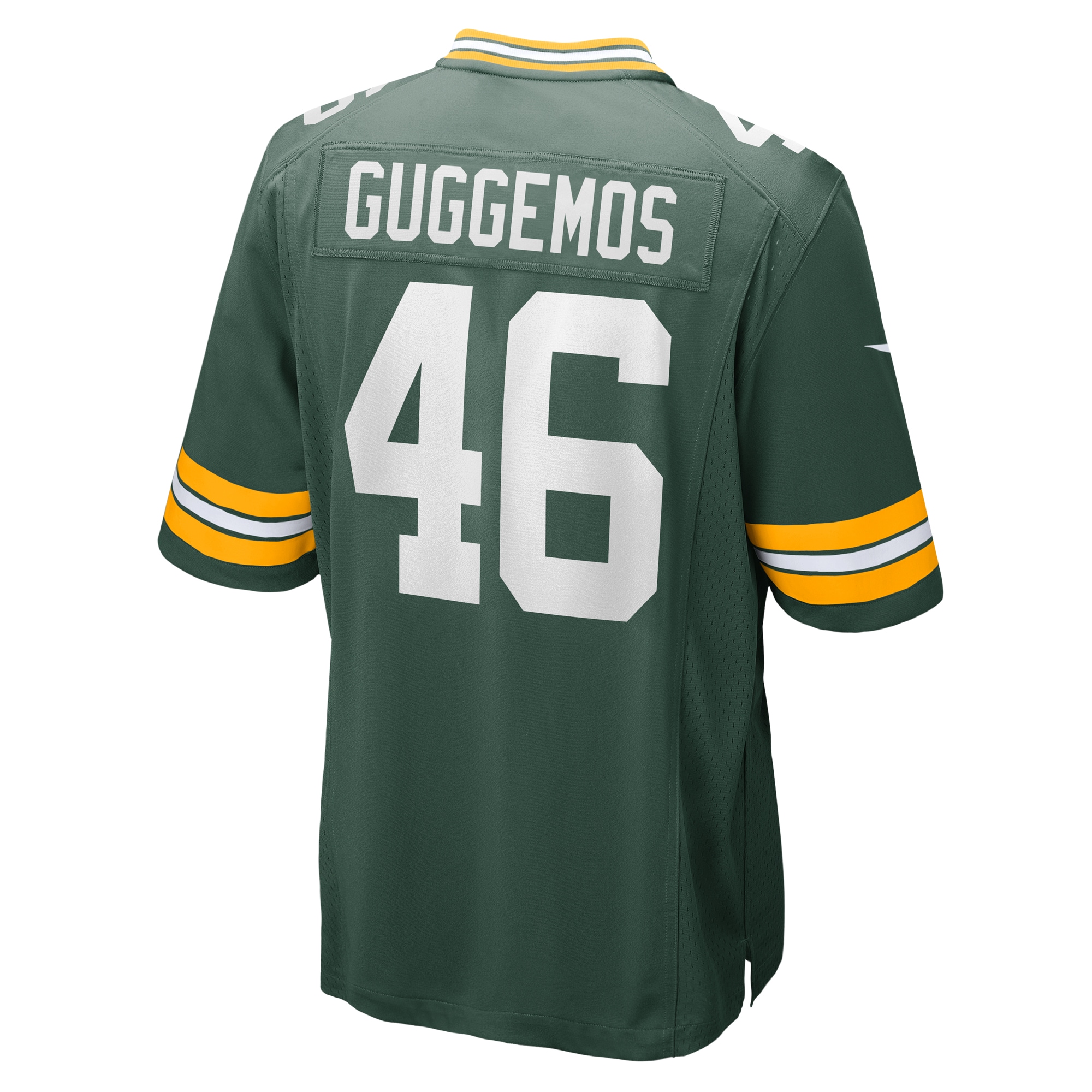 Nick Guggemos Green Bay PackersHome Game Player Jersey - Green