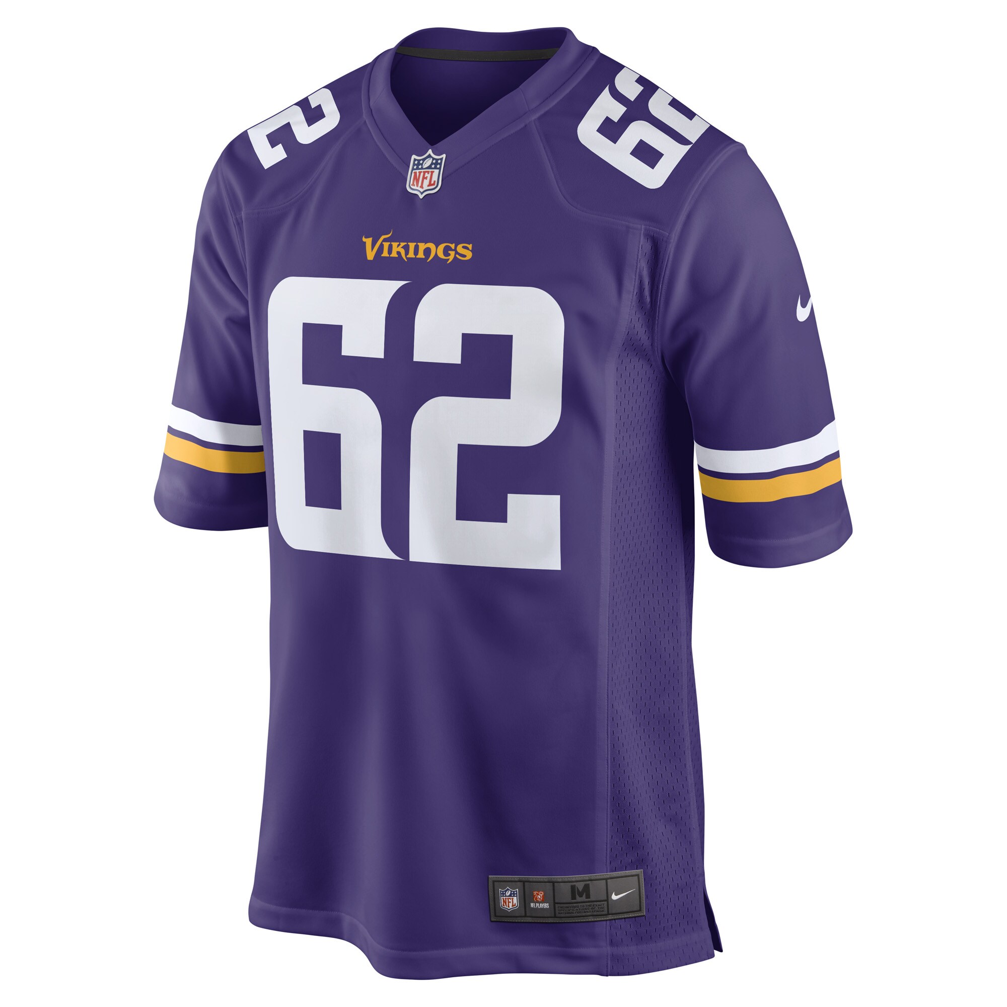 Chris Reed Minnesota VikingsGame Player Jersey - Purple