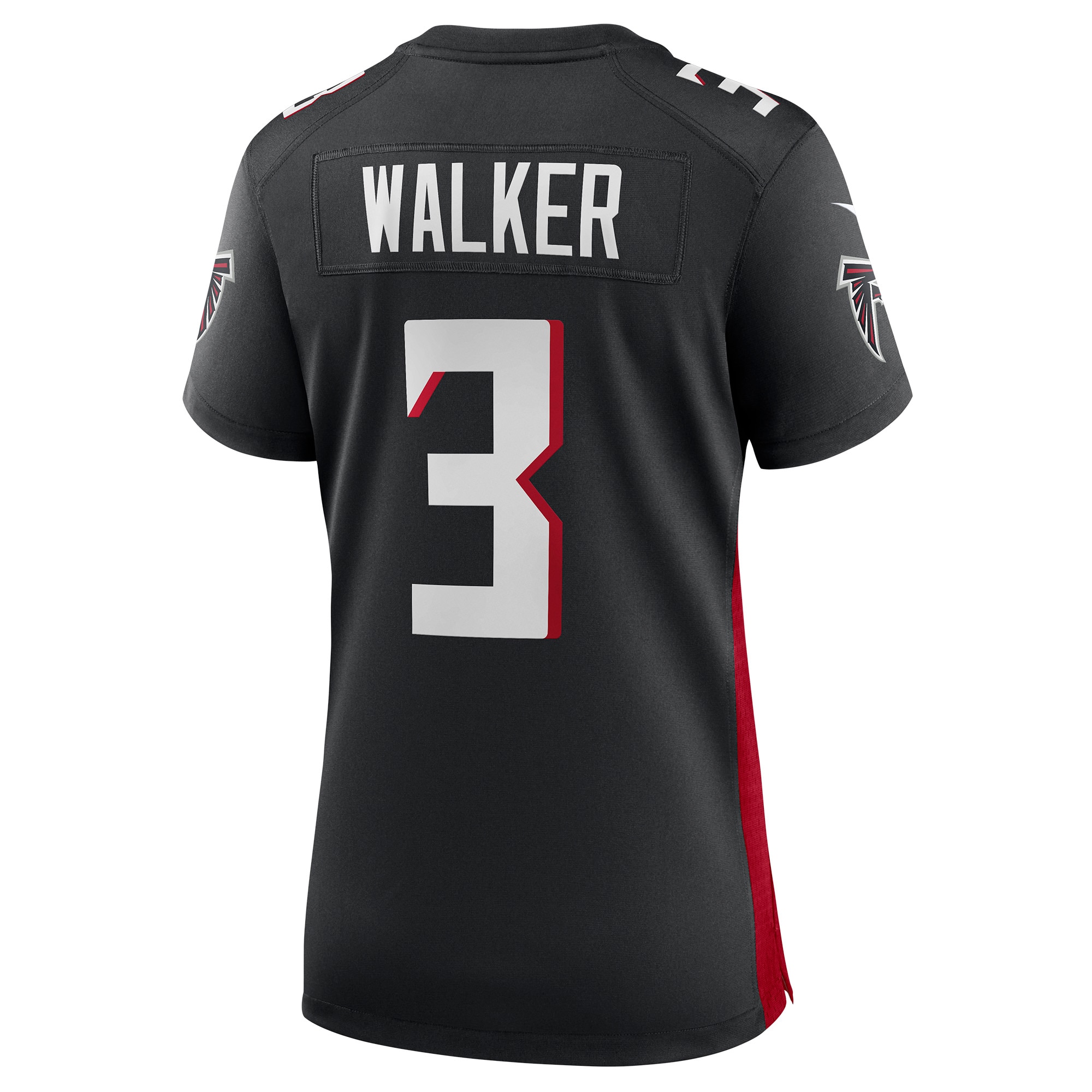 Mykal Walker Atlanta Falcons Women's Game Player Jersey - Black