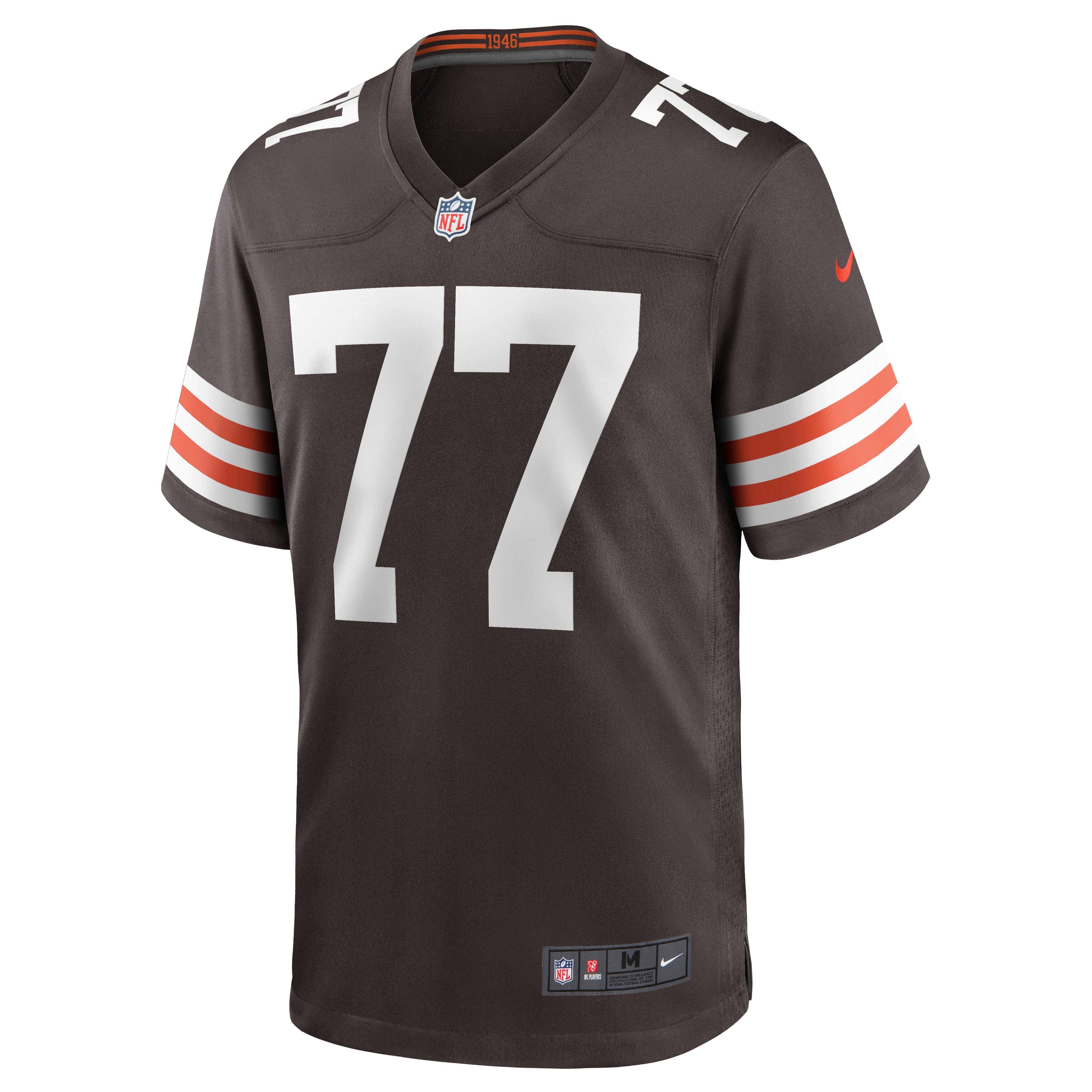 Wyatt Teller Cleveland BrownsGame Jersey - Brown