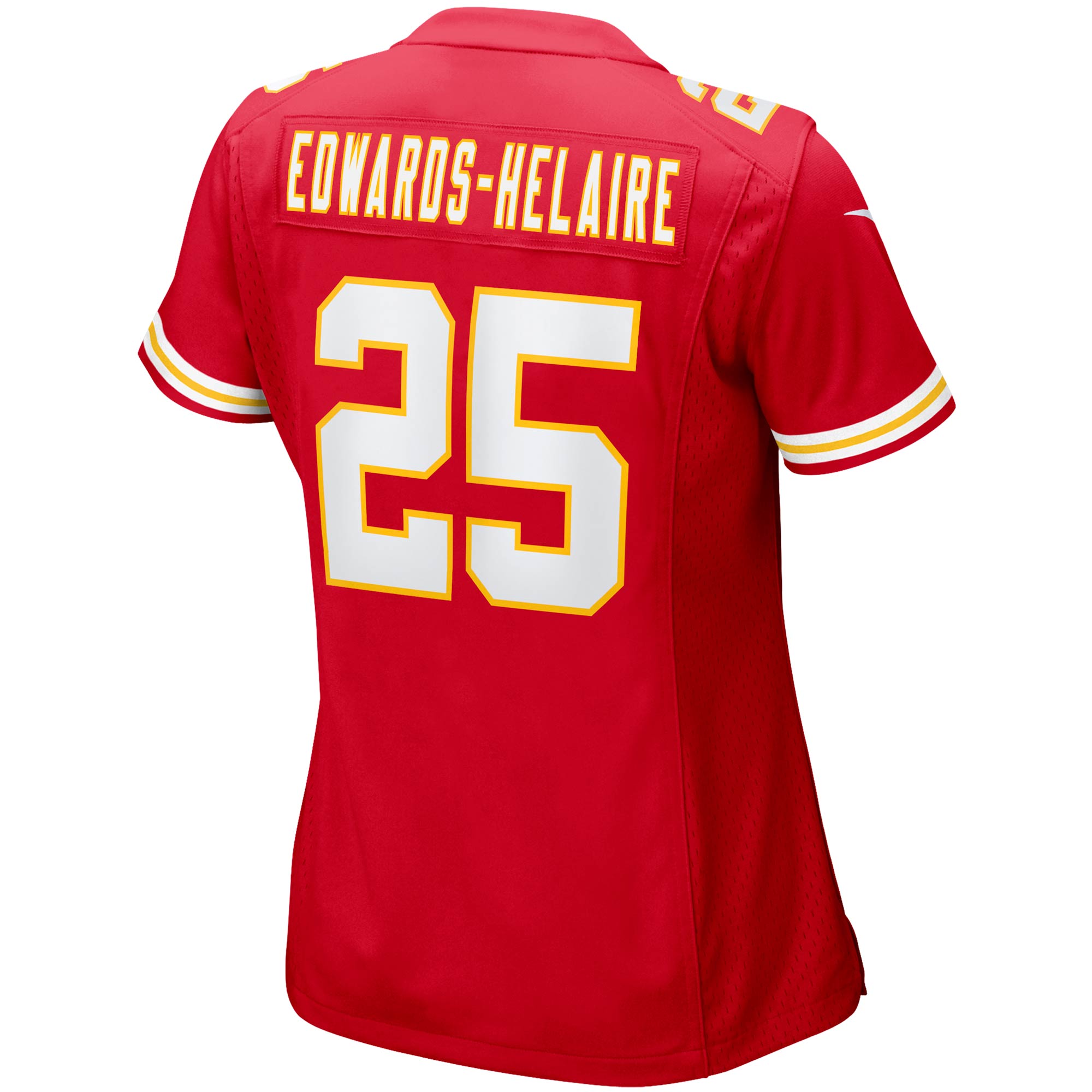 Clyde Edwards-Helaire Kansas City Chiefs Women's Player Game Team Jersey - Red