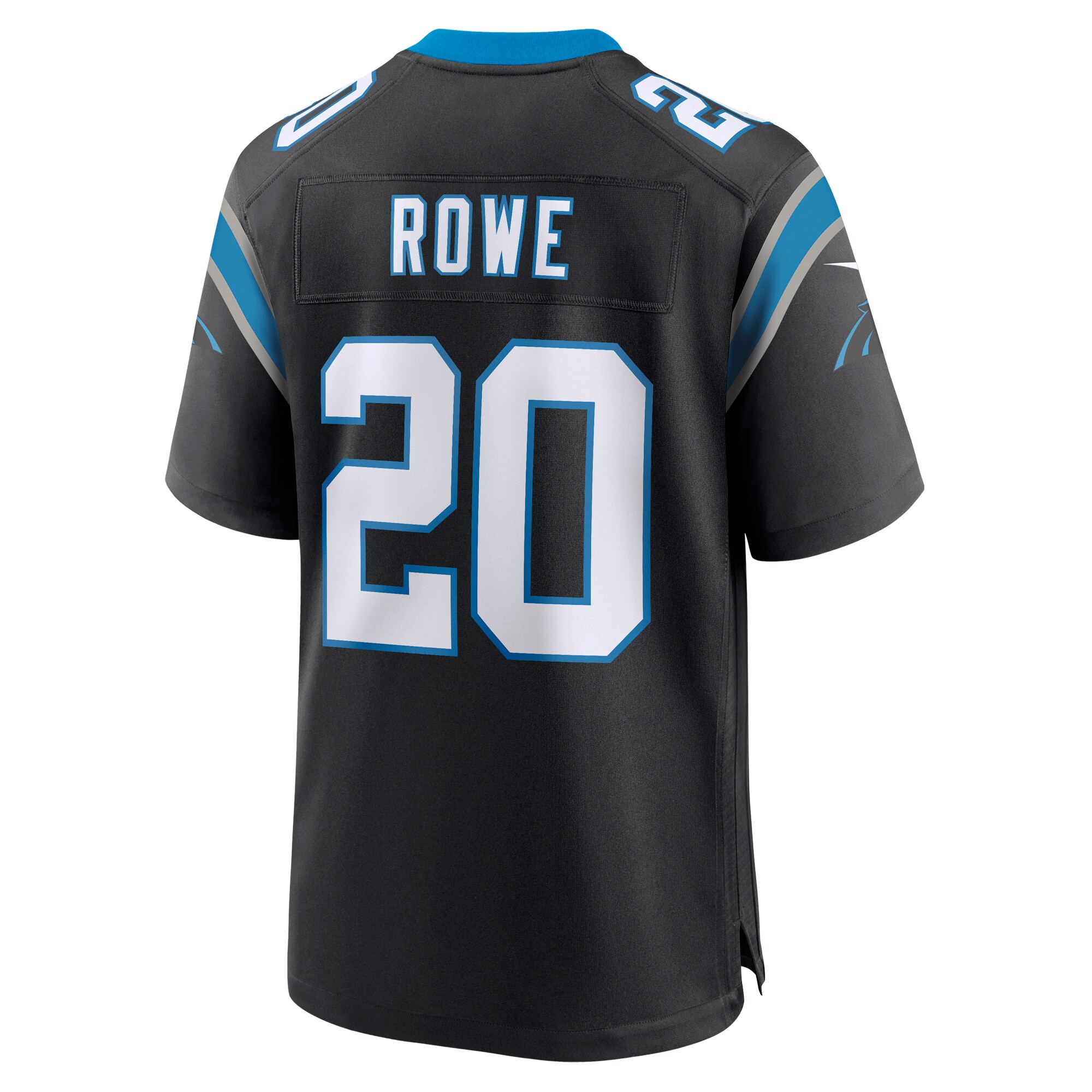 Eric Rowe Carolina PanthersTeam Game Jersey - Black