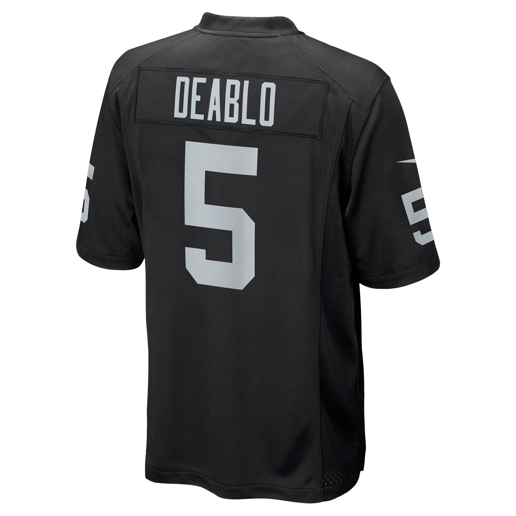 Divine Deablo Las Vegas RaidersPlayer Game Jersey - Black