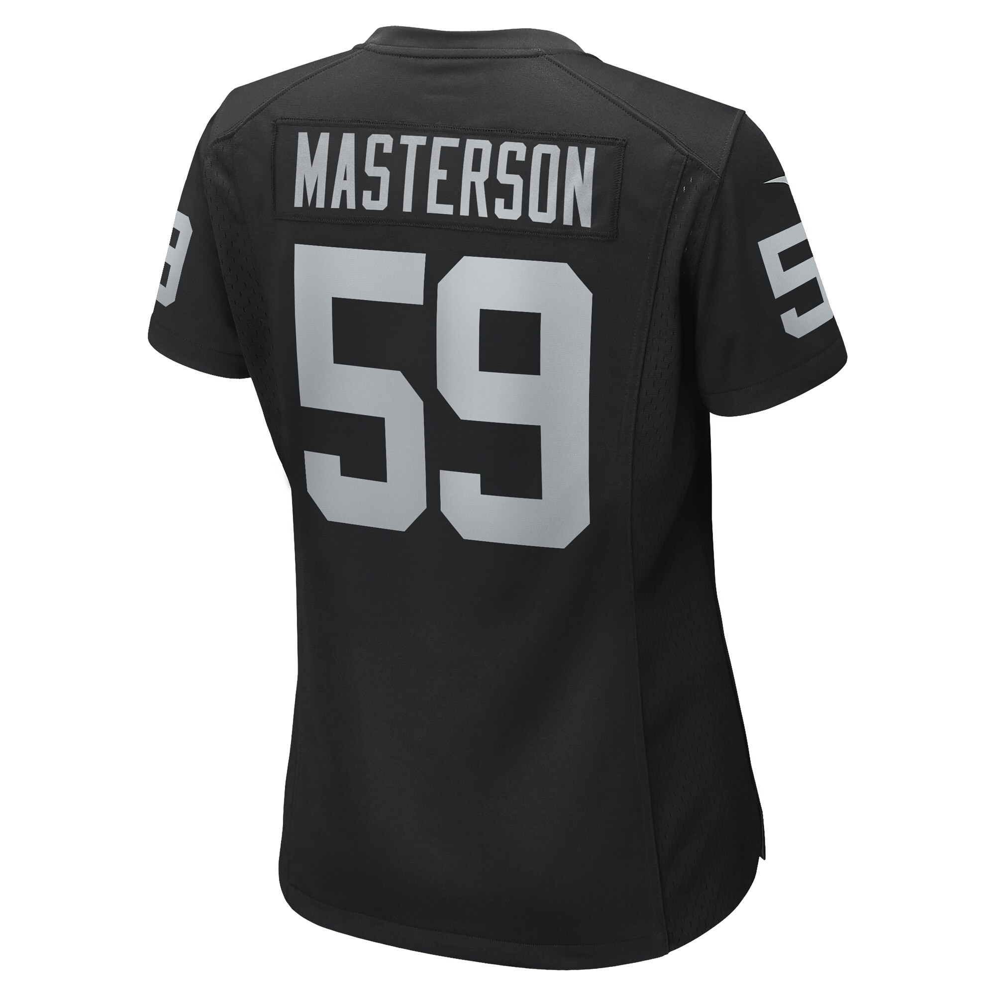Luke Masterson Las Vegas Raiders Women's Game Player Jersey - Black