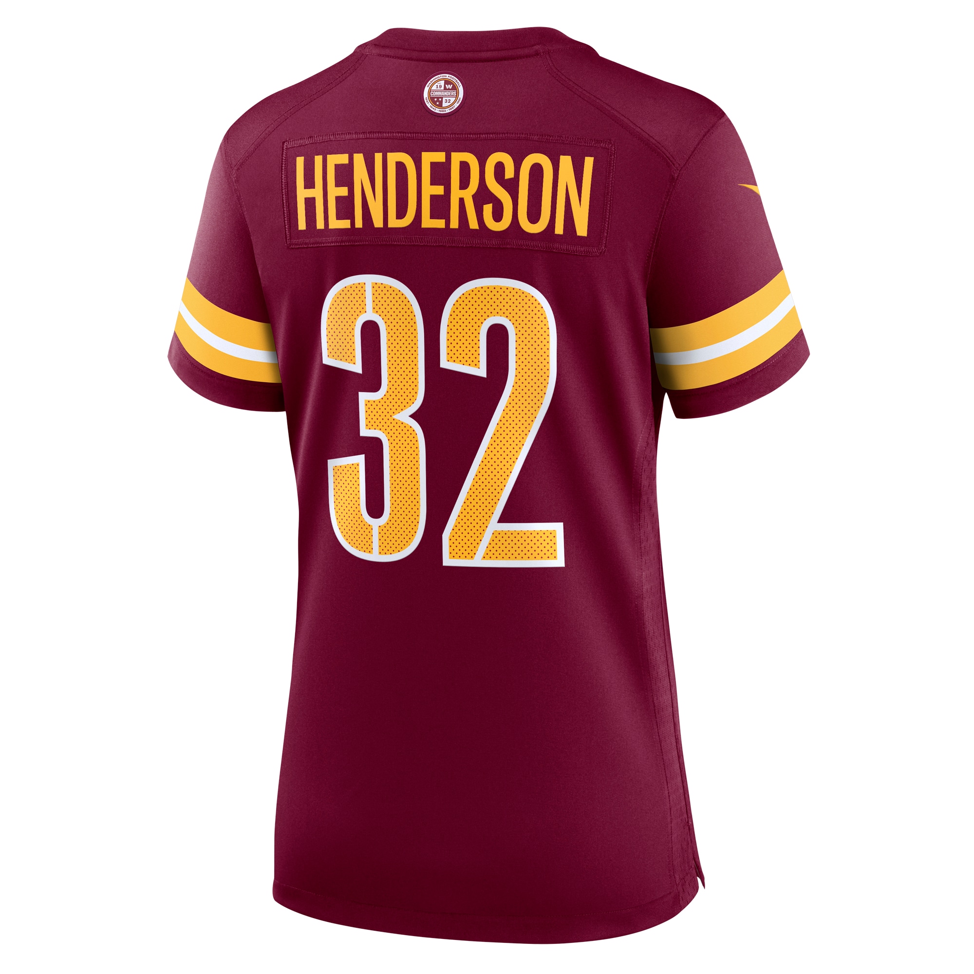 Xavier Henderson Washington Commanders Women's Team Game Jersey - Burgundy