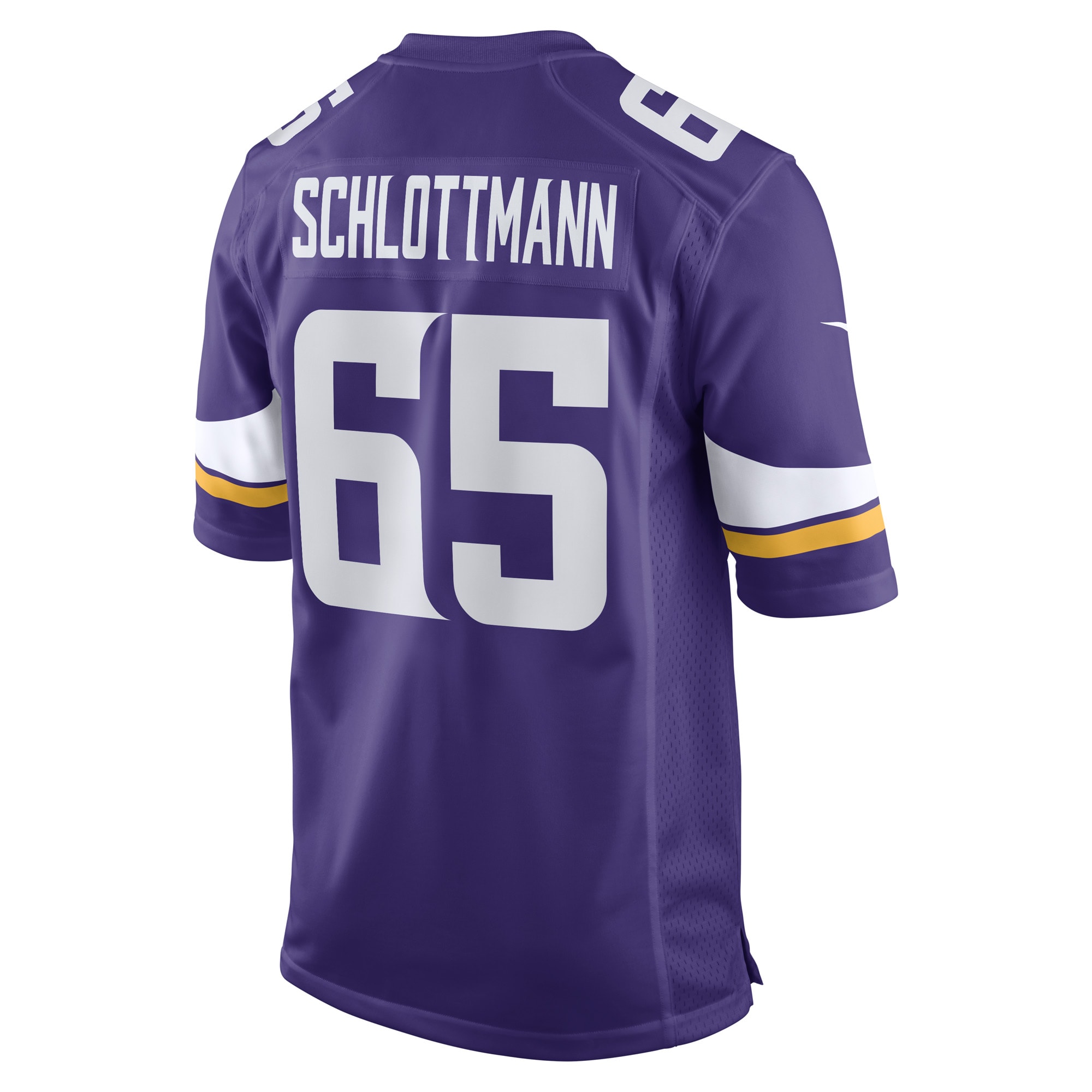 Austin Schlottmann Minnesota VikingsGame Player Jersey - Purple