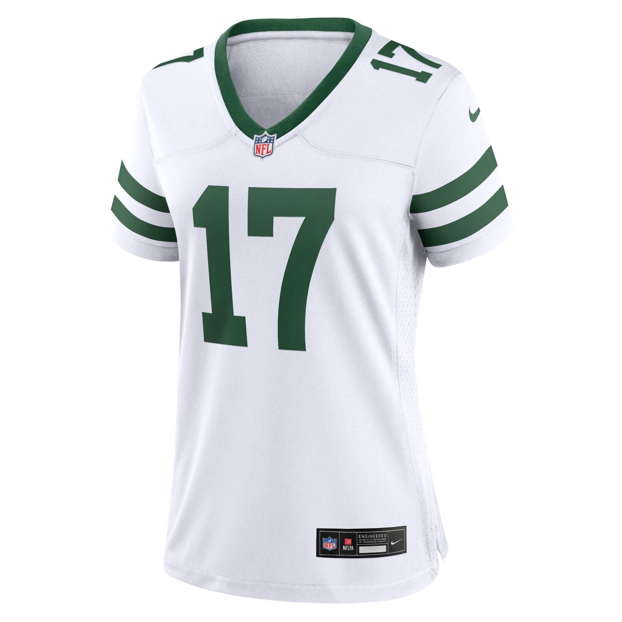 Garrett Wilson New York Jets Women's Legacy Player Game Jersey - White