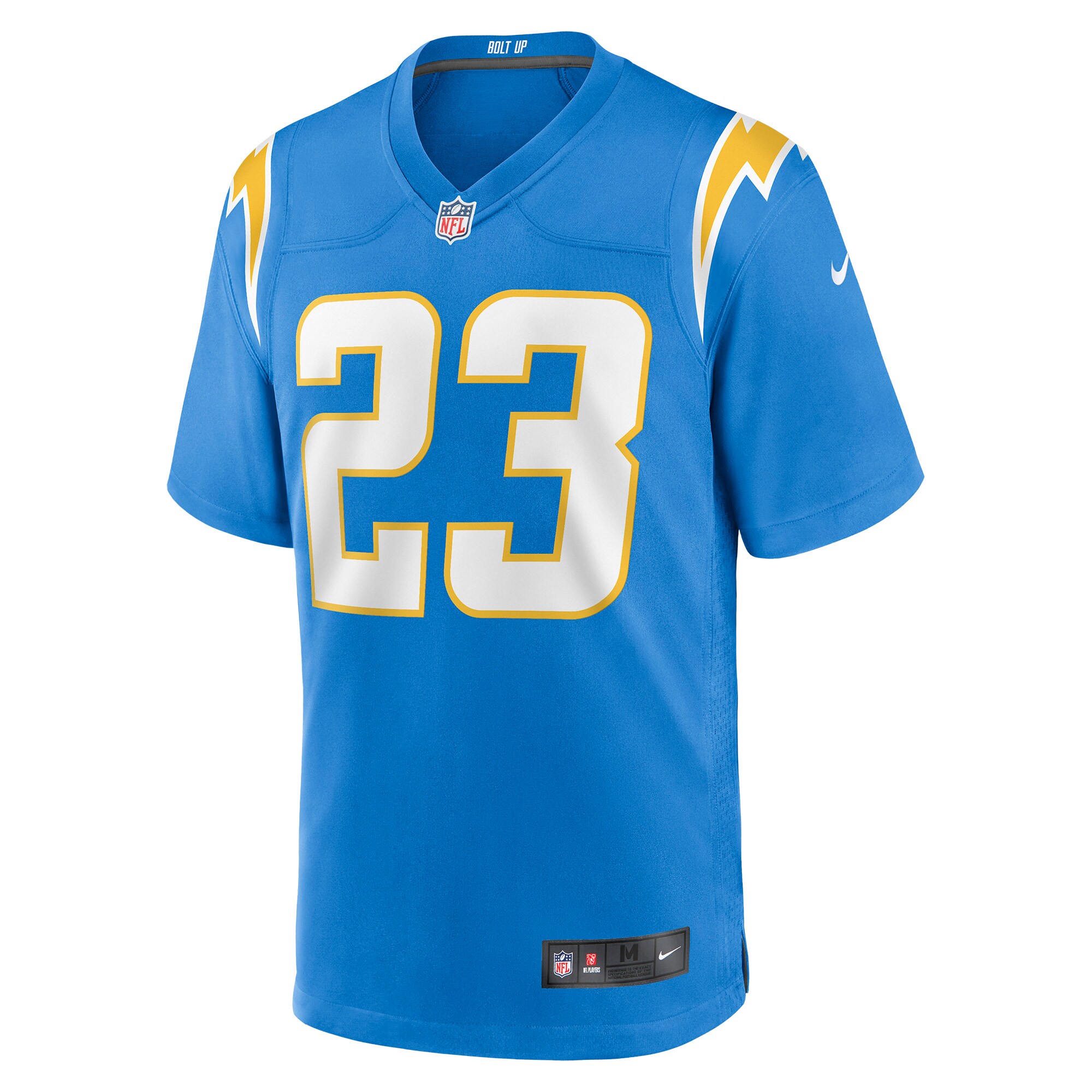 Bryce Callahan Los Angeles ChargersGame Jersey - Powder Blue
