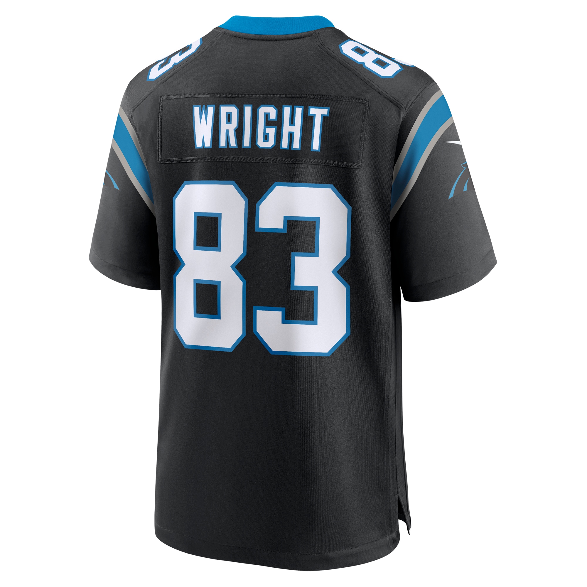 Derek Wright Carolina PanthersTeam Game Jersey - Black