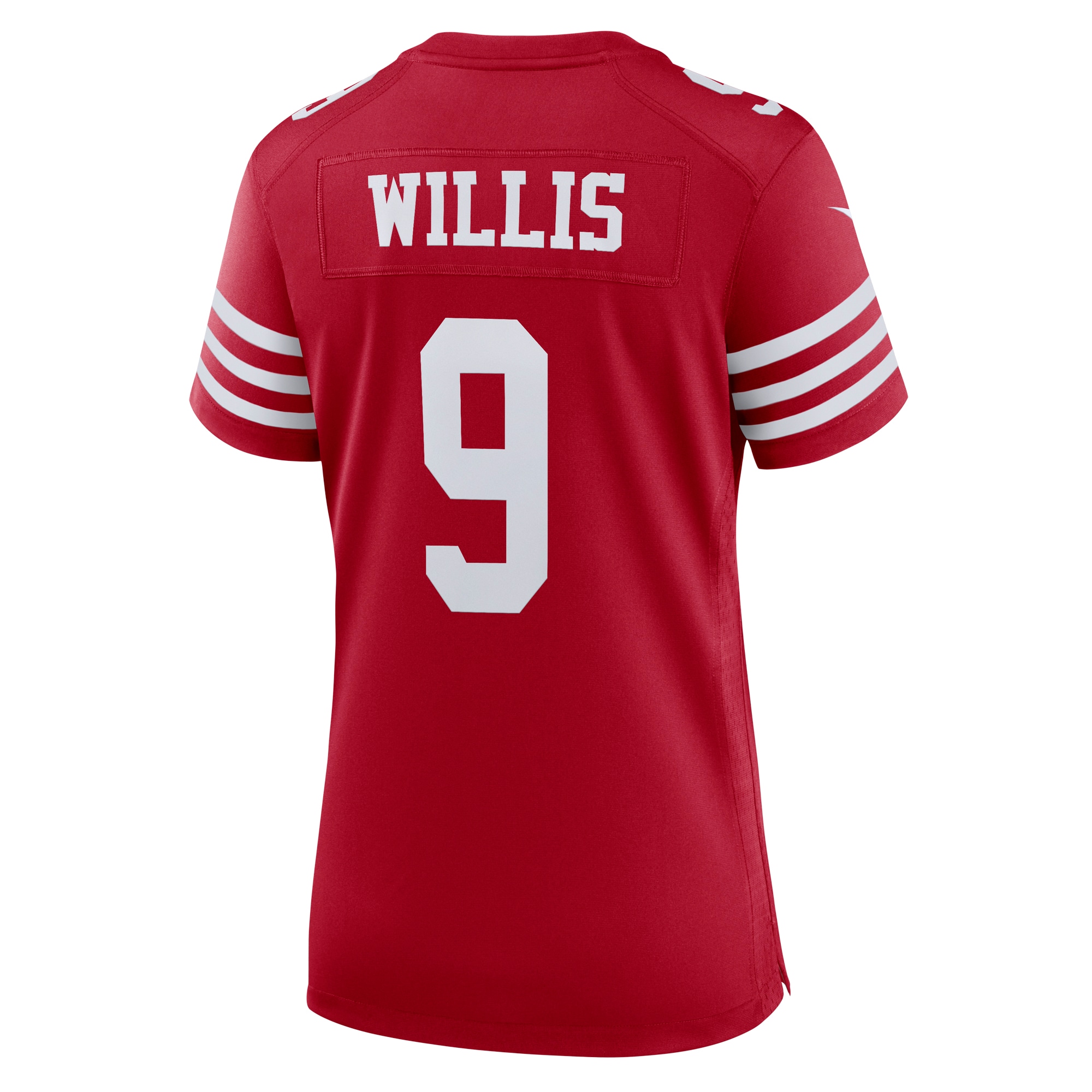 Brayden Willis San Francisco 49ers Women's Team Game Jersey - Scarlet