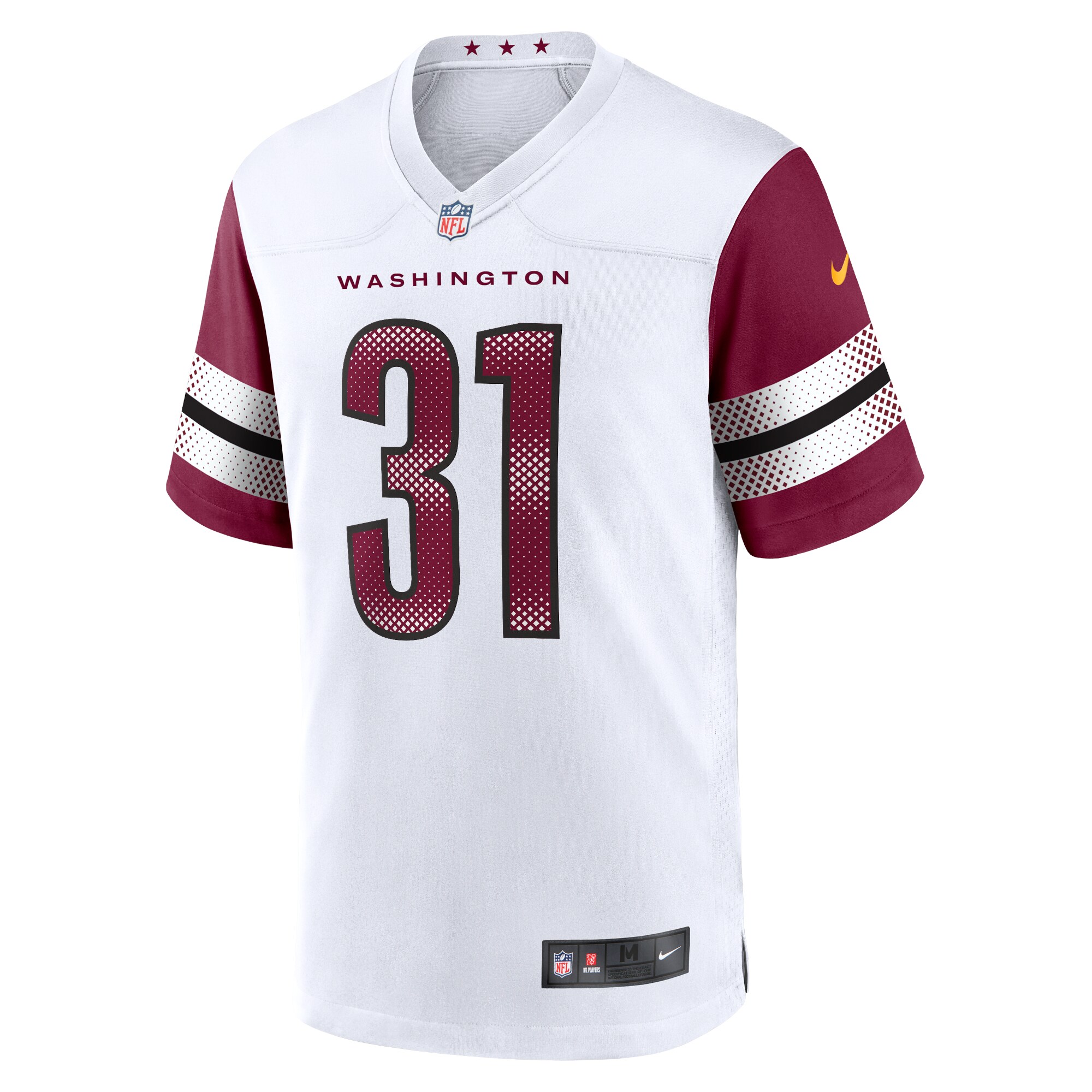 Kamren Curl Washington CommandersGame Jersey - White