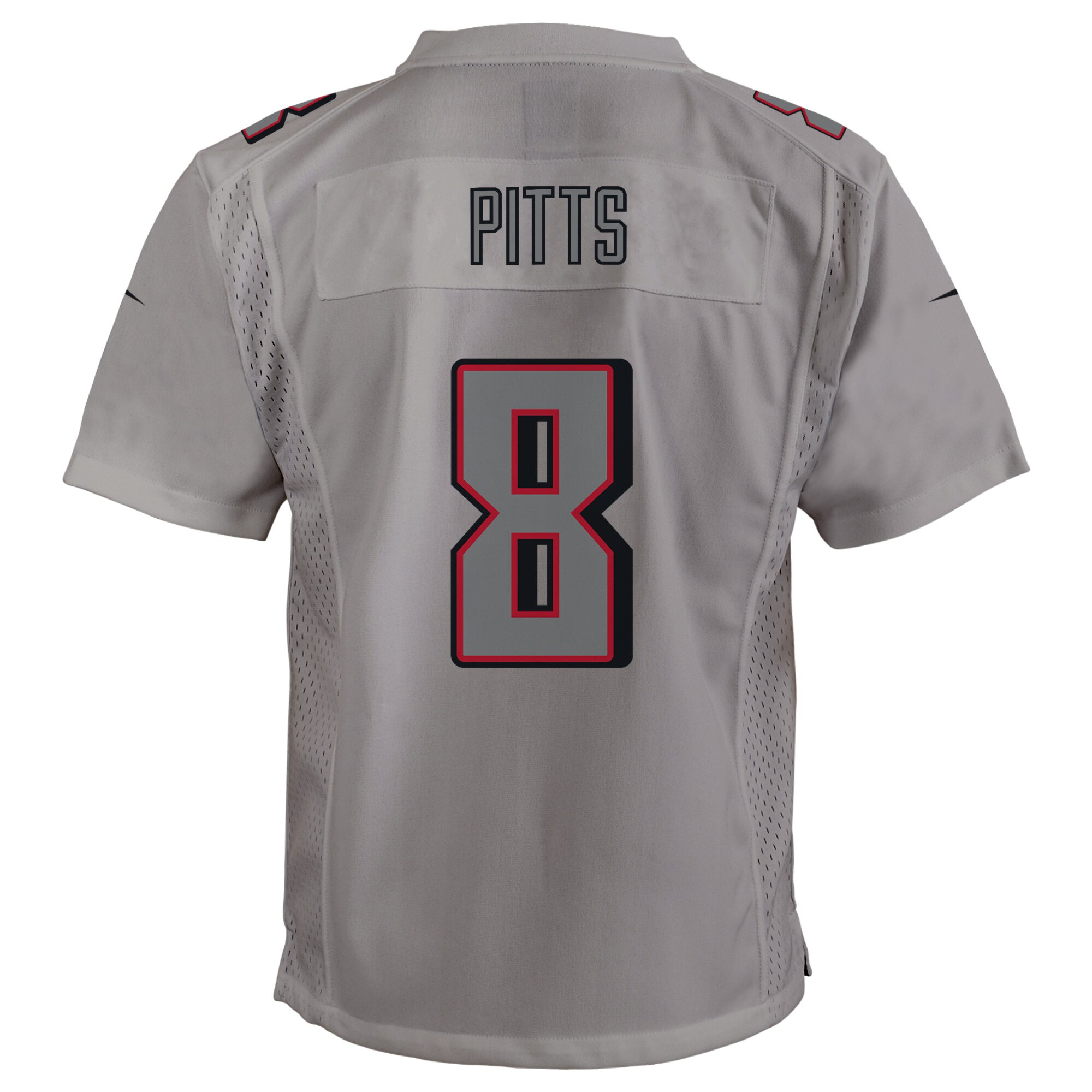 Kyle Pitts Atlanta FalconsYouth Atmosphere Game Jersey - Gray