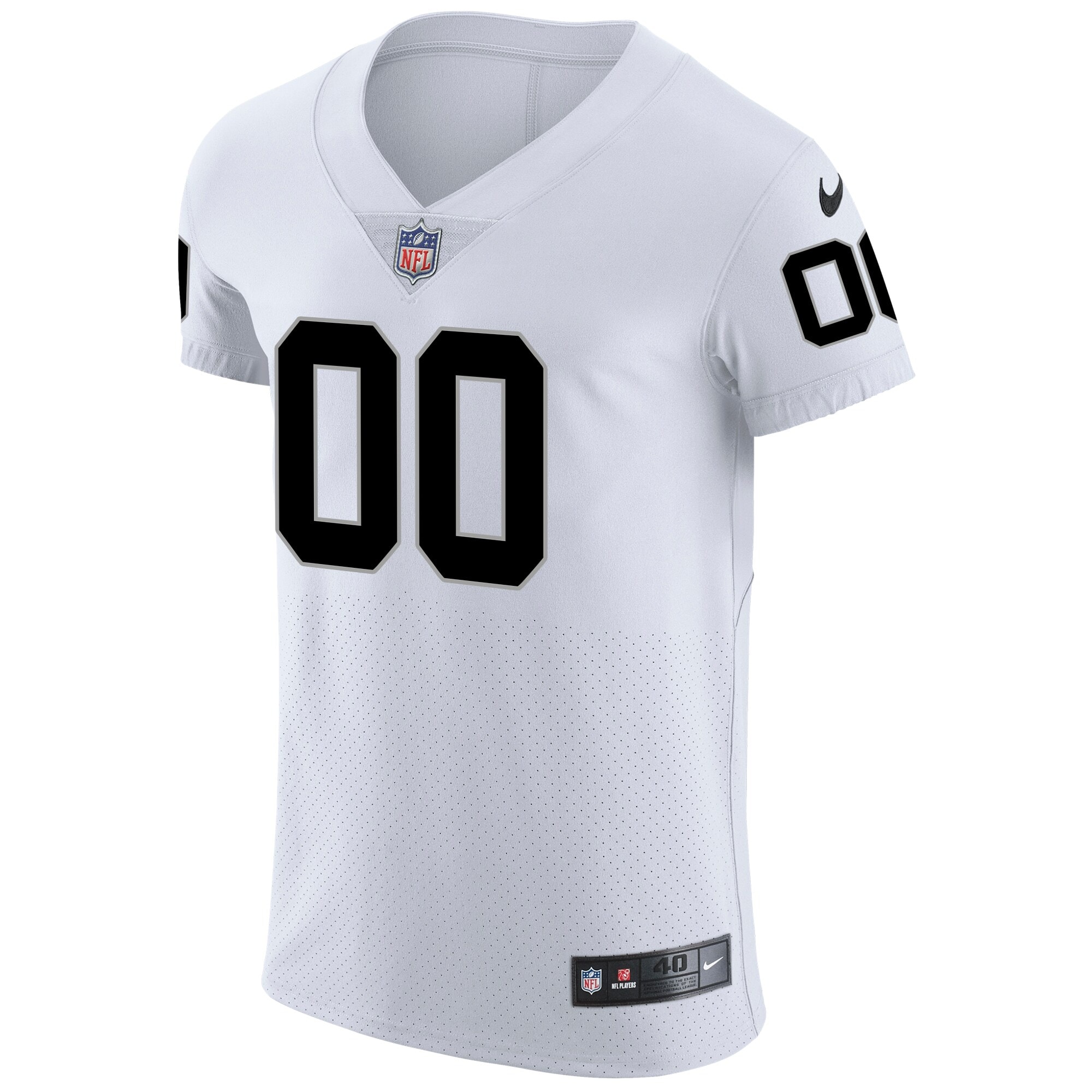 Las Vegas RaidersVapor Untouchable Custom Elite Jersey - White