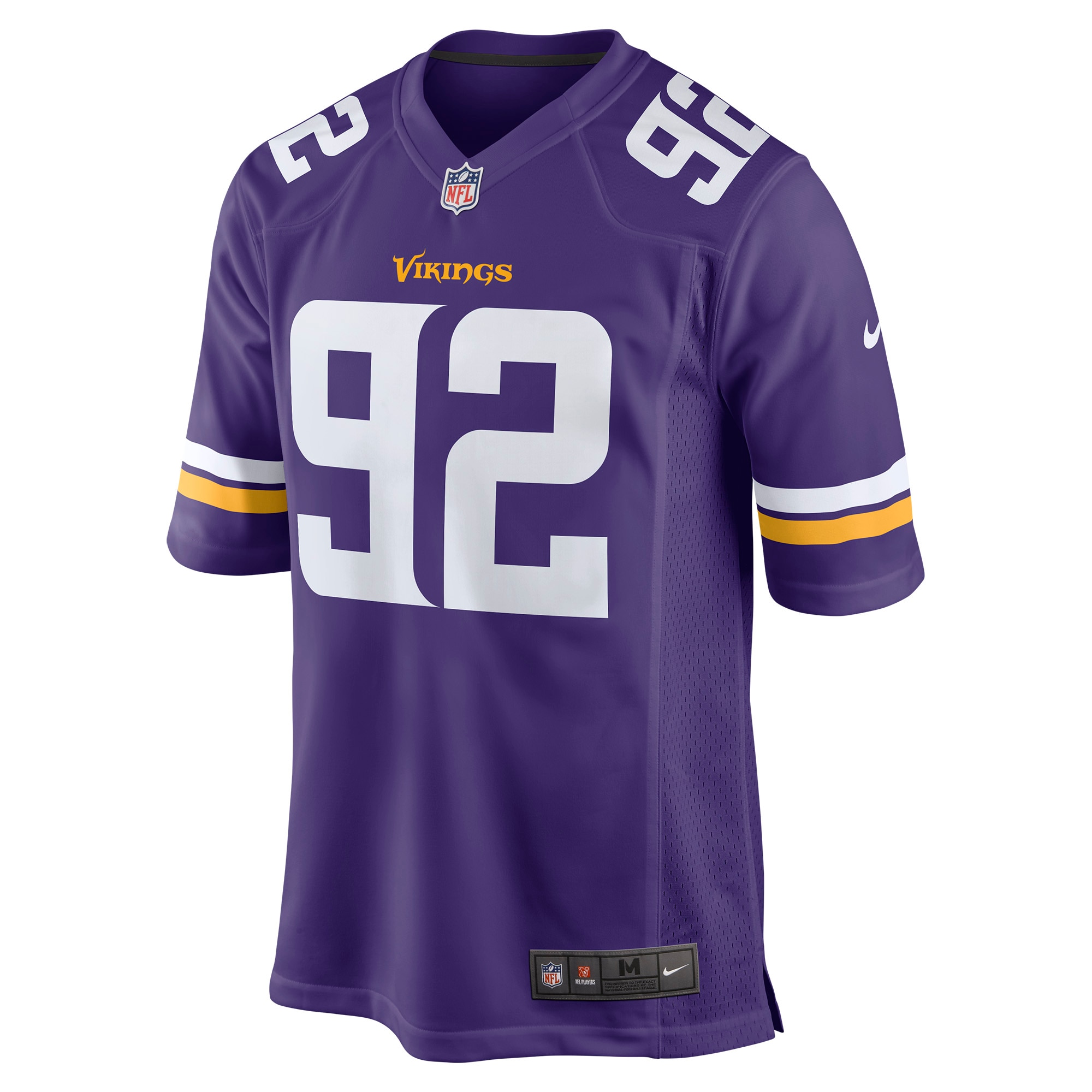 James Lynch Minnesota VikingsGame Player Jersey - Purple