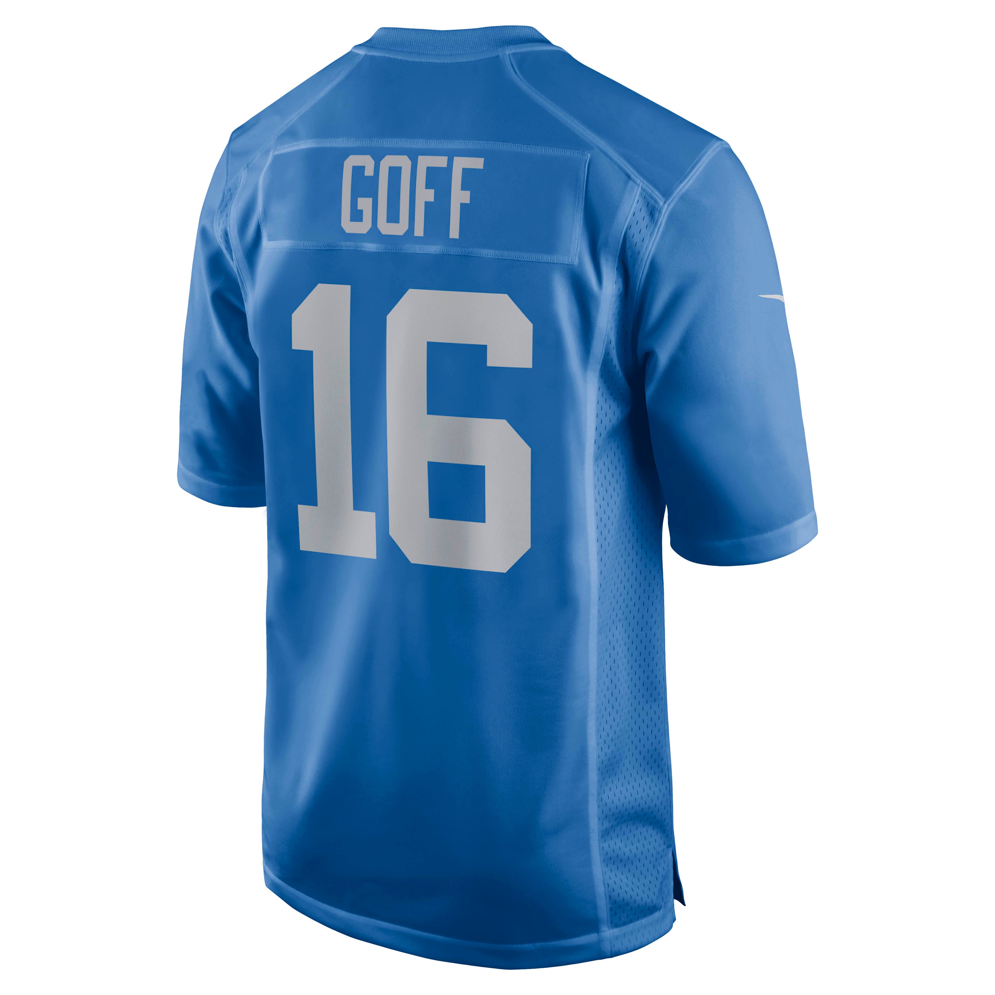 Jared Goff Detroit LionsGame Player Jersey - Blue