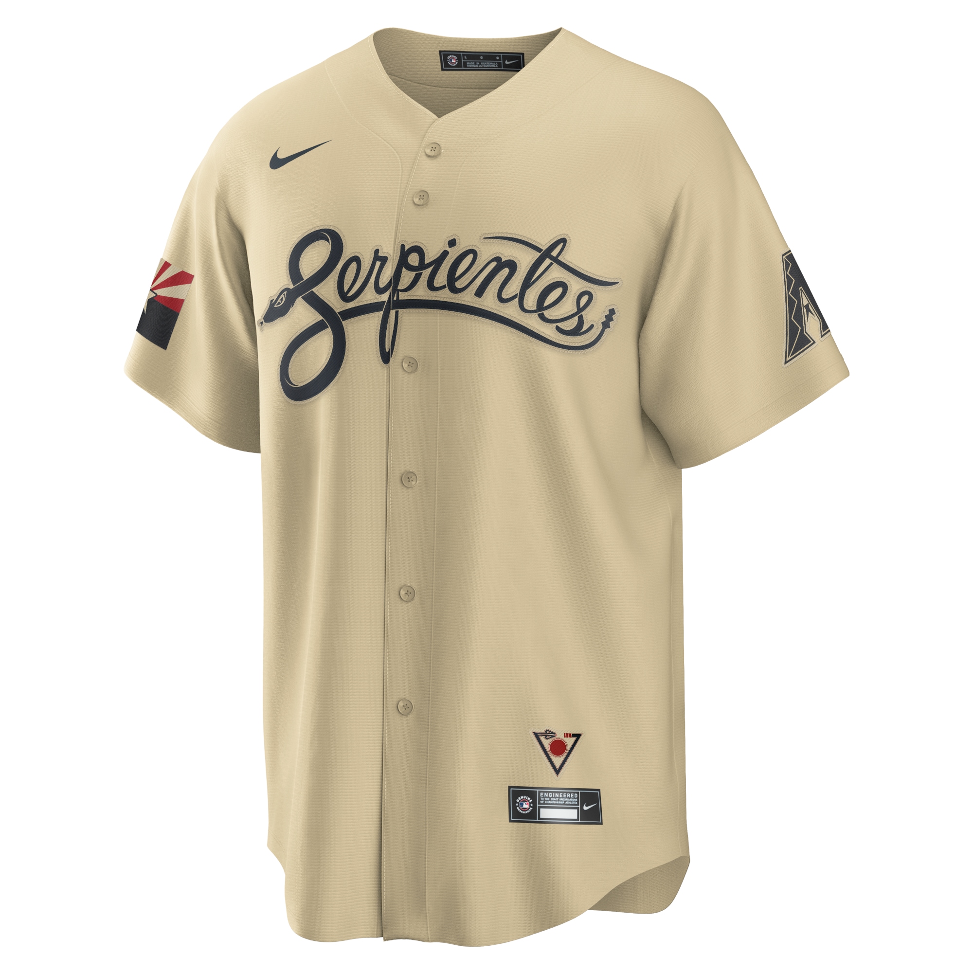 Arizona DiamondbacksCity Connect Replica Jersey - Sand