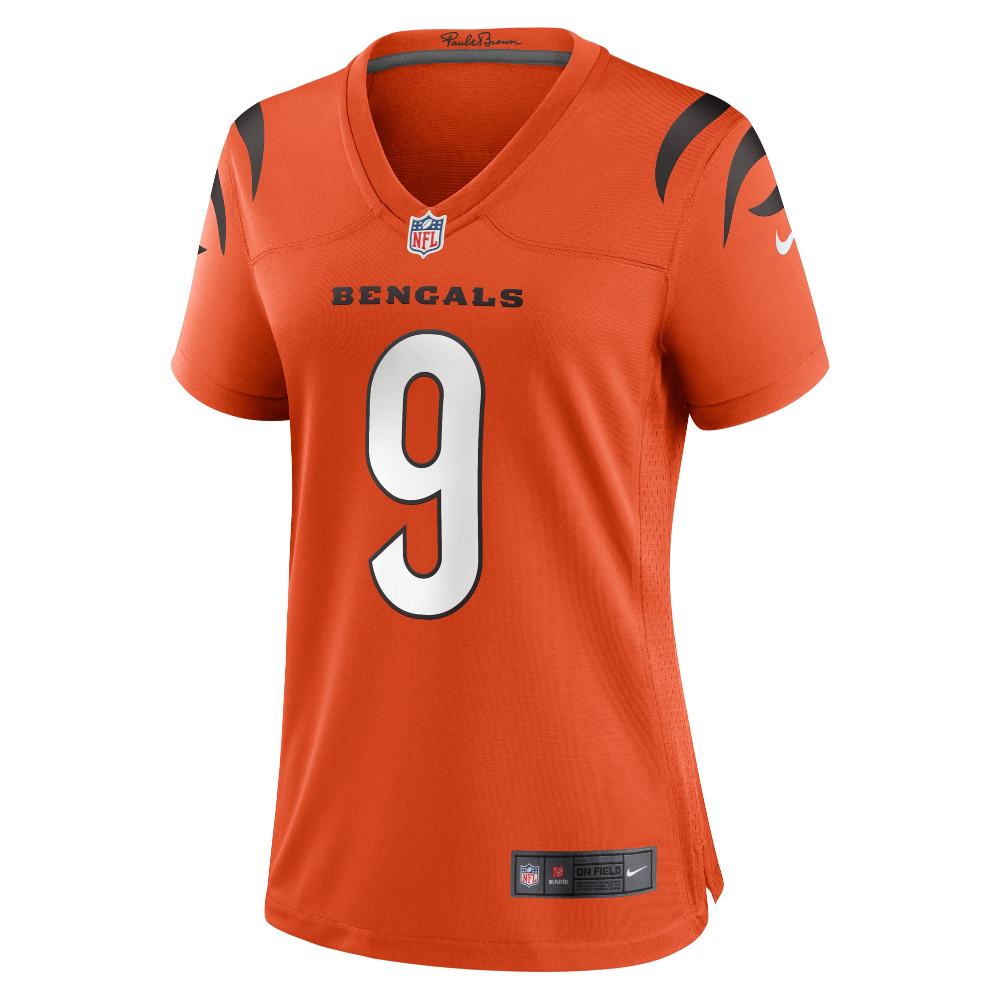 Joe Burrow Cincinnati Bengals Women's Game Jersey - Orange