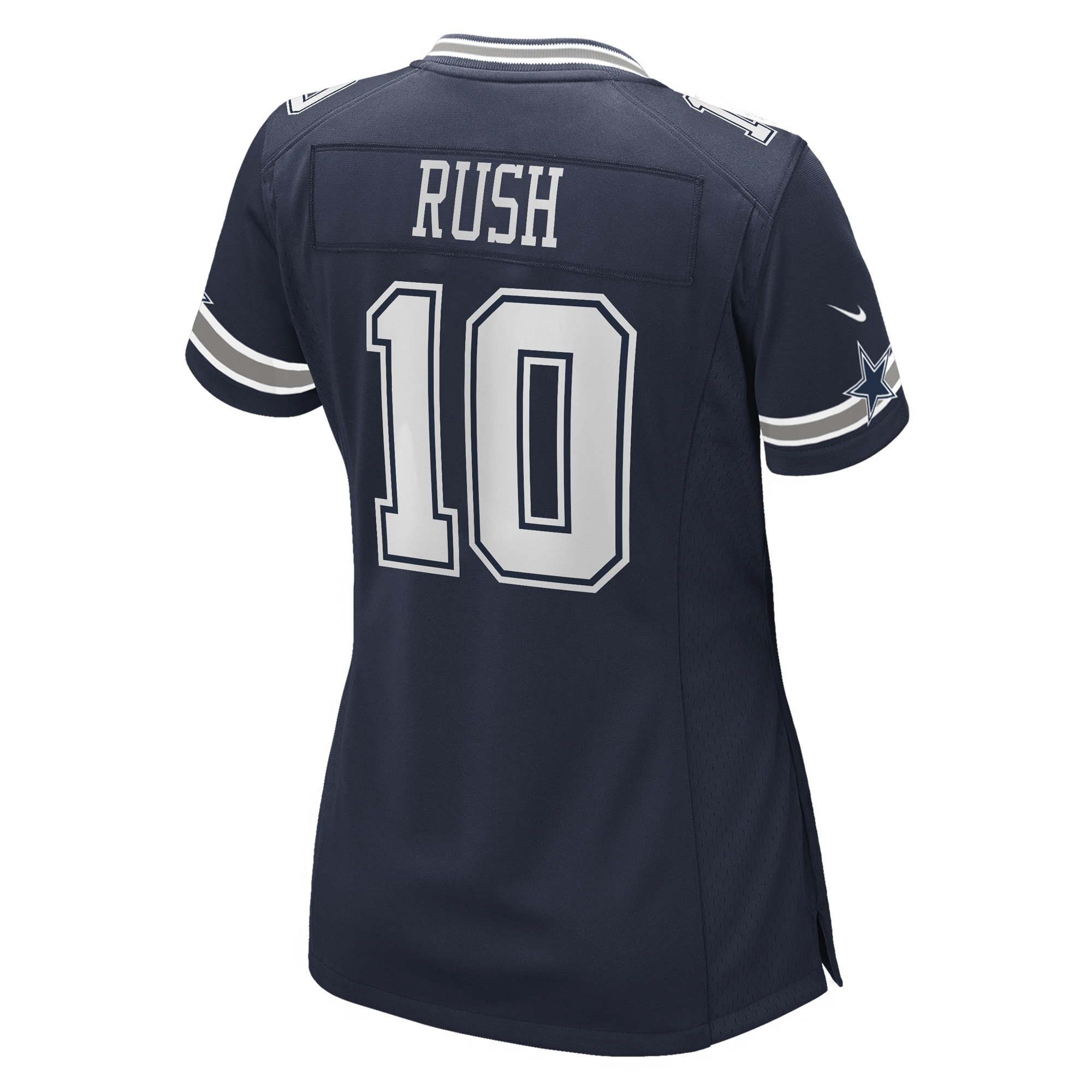 Cooper Rush Dallas Cowboys Women's Game Player Jersey - Navy