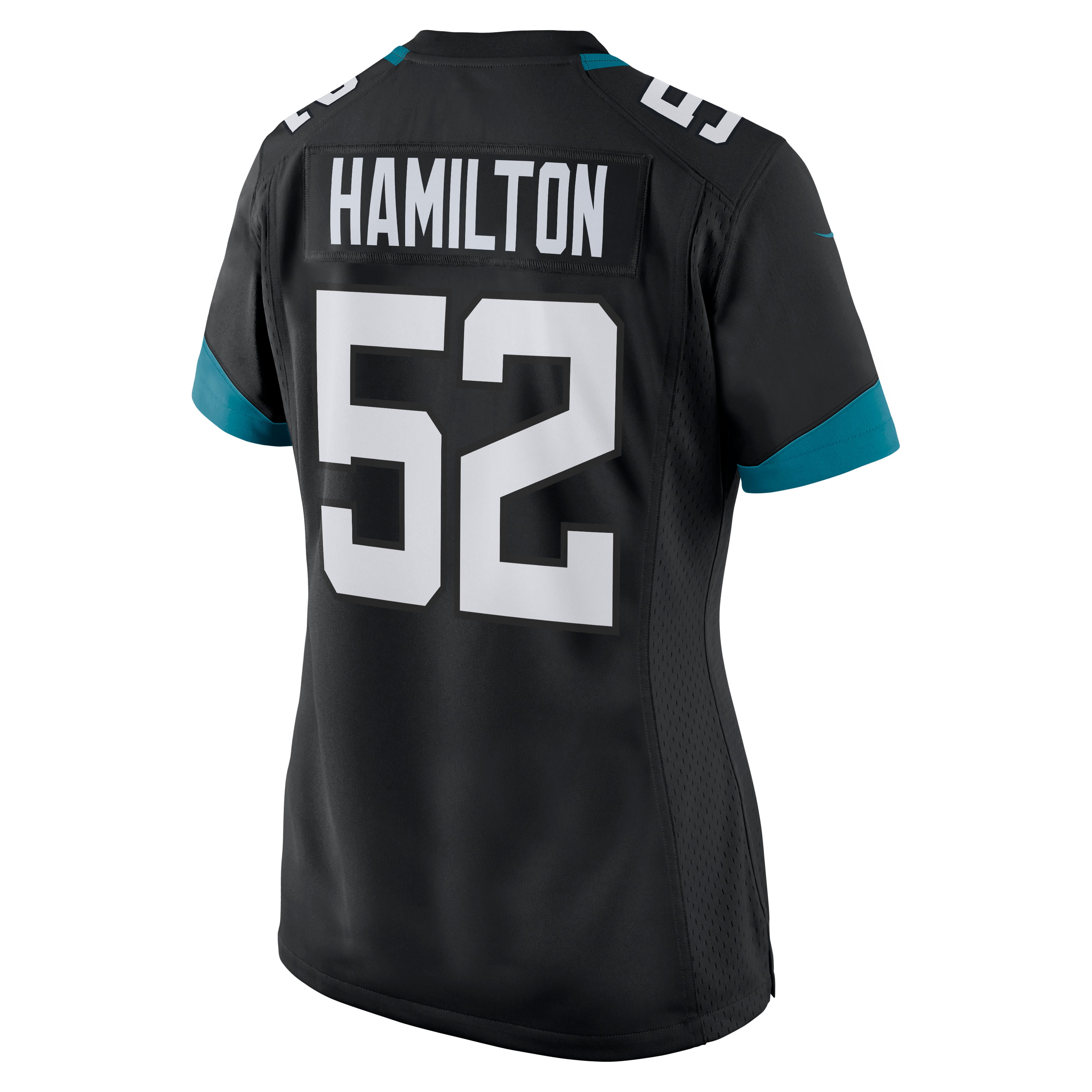 DaVon Hamilton Jacksonville Jaguars Women's Game Jersey - Black