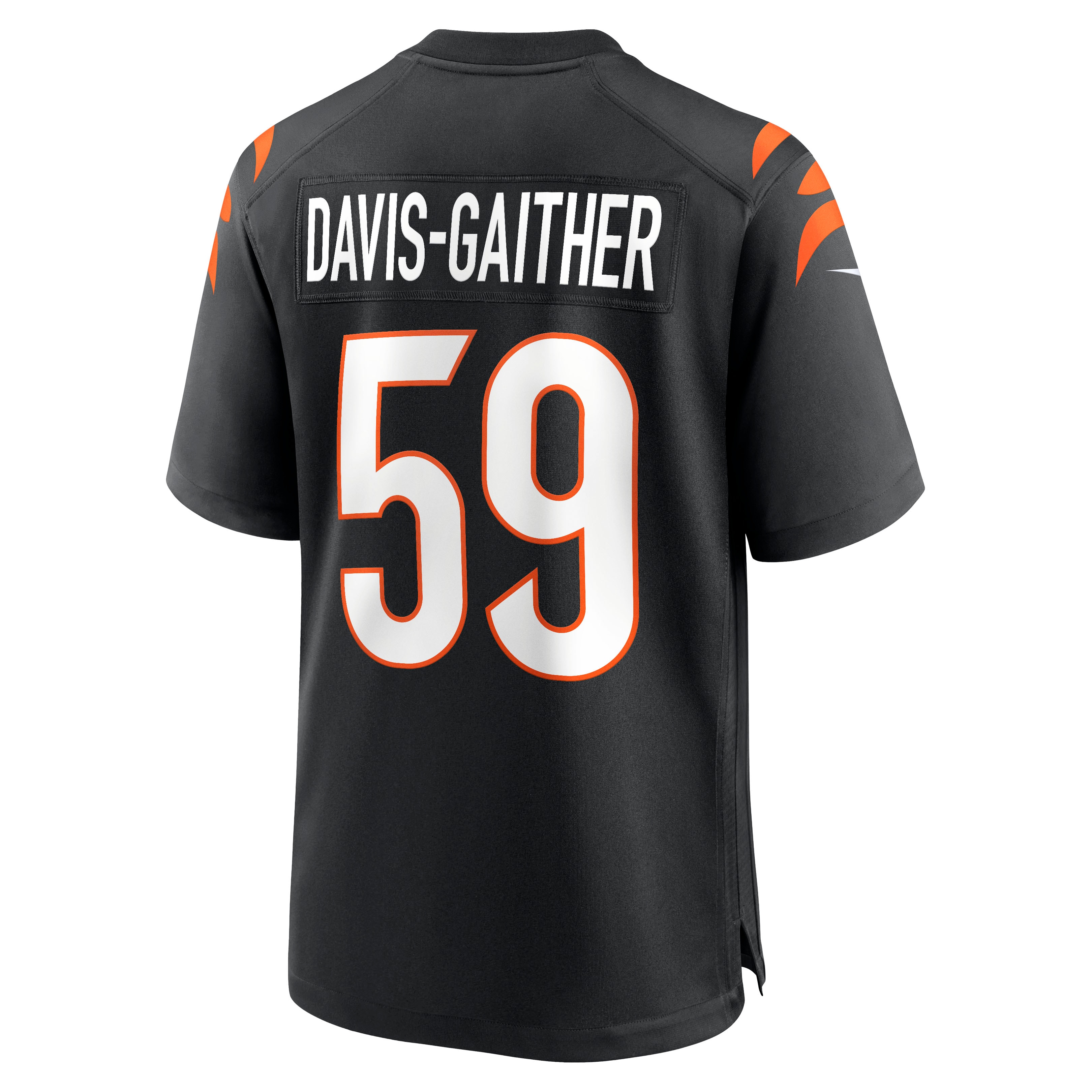 Akeem Davis-Gaither Cincinnati BengalsGame Player Jersey - Black