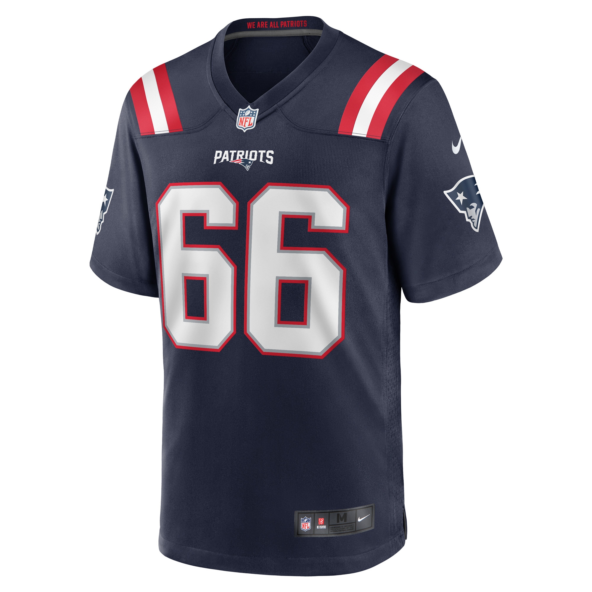 Kody Russey New England PatriotsGame Player Jersey - Navy