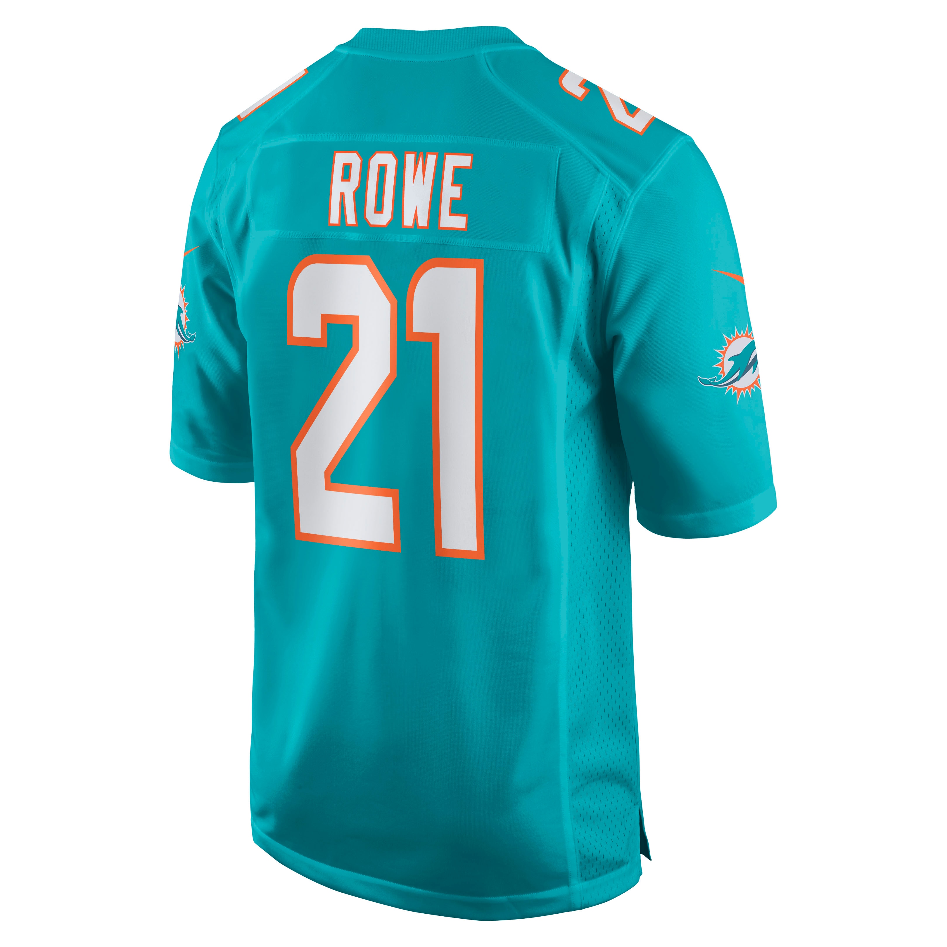 Eric Rowe Miami DolphinsGame Jersey - Aqua