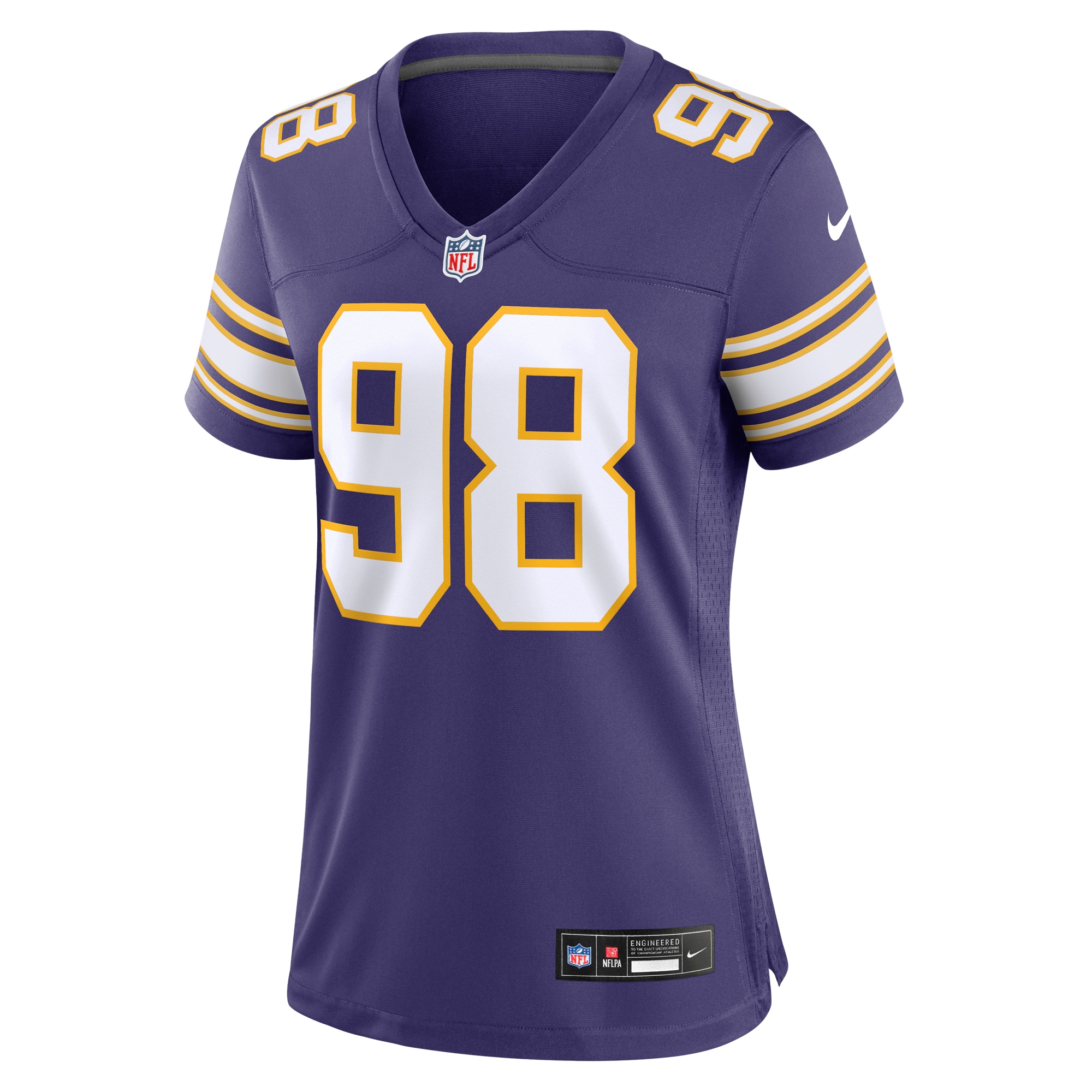 D.J. Wonnum Minnesota Vikings Women's Classic Player Game Jersey - Purple