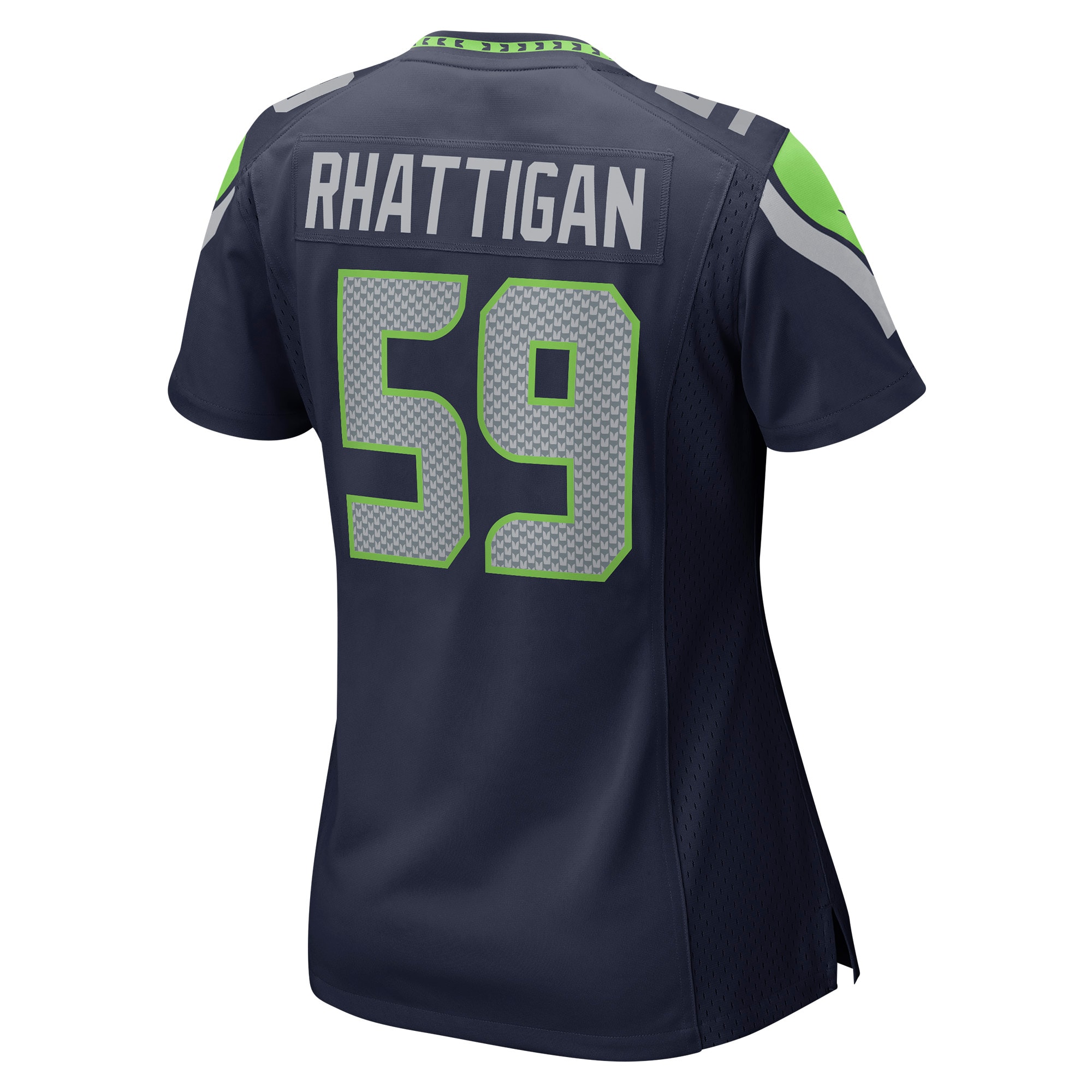 Jon Rhattigan Seattle Seahawks Women's Game Jersey - College Navy